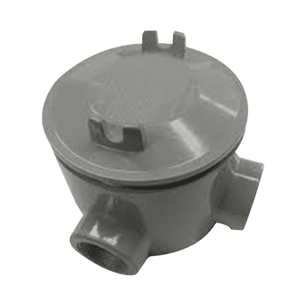 Caja con Tapa Tipo GRL de 1" (25 .4 mm) / Caja a Prueba de Explosión/ Para Áreas Peligrosas / Libre de Cobre. Caja con Tapa Tipo GRL de 1″ (25 .4 mm) / Caja a Prueba de Explosión/ Para Áreas Peligrosas / Libre de Cobre. GRL-0546 - RAWELT