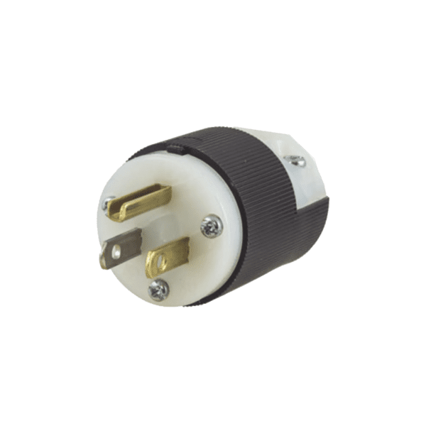 Clavija Entrada Recta/ 15A 125V/ 2 Polos 3 Hilos/ Nema 5-15P/ Grado Industrial- Comercial. Clavija Entrada Recta/ 15A 125V/ 2 Polos 3 Hilos/ Nema 5-15P/ Grado Industrial- Comercial. HUB-HBL-5266-C - HUBBELL