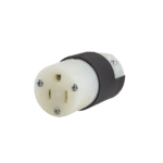 Conector Entrada Recta/ 15A 125V/ 2 Polos 3 Hilos/ Nema 5-15R/ Grado Industrial- Comercial. HUB-HBL-5269-C - HUBBELL
