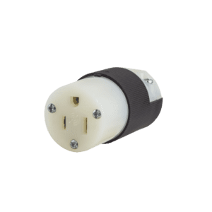 Conector Entrada Recta/ 15A 125V/ 2 Polos 3 Hilos/ Nema 5-15R/ Grado Industrial- Comercial. HUB-HBL-5269-C - HUBBELL