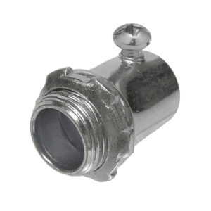 Conector de 3/4″ (19 mm) para Pared Delgada con Tornillo. HUB-2003 - RACO