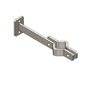 HERRAJE LATERAL PARA MÁSTIL/ PARARRAYOS EN PARED SHPRP - SYSCOM TOWERS