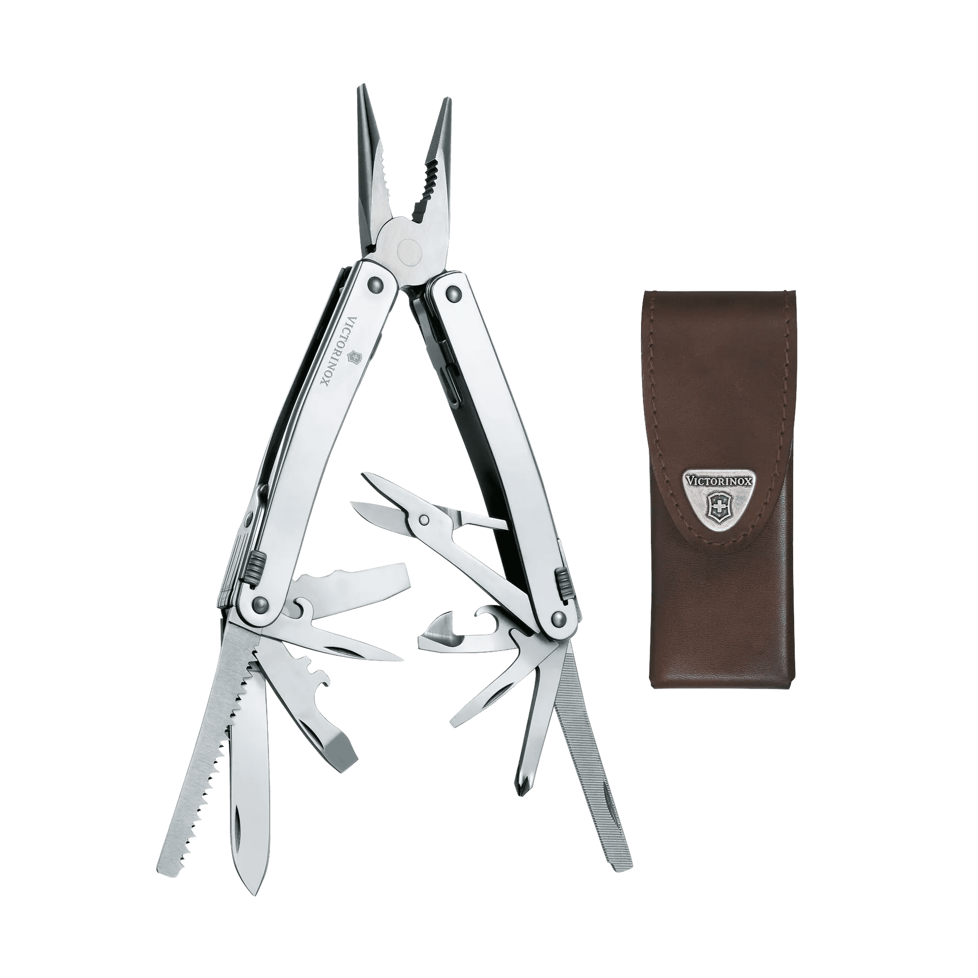 Navaja Victorinox Multiherramienta  Spirit X, Incluye funda de Piel 30224L 220031 - VICTORINOX