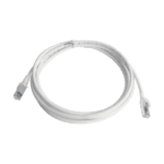 Patch Cord Z-MAX Cat6A S/FTP, CM/LS0H, 10ft, Color Blanco, Versión Bulk (Sin Empaque Individual) ZM6A-S10-02B - SIEMON