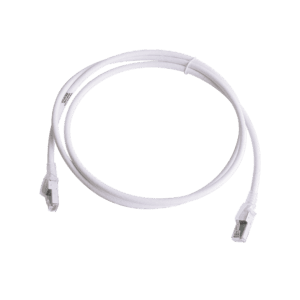 Patch Cord Z-MAX Cat6A S/FTP, CM/LS0H, 5ft, Color Blanco, Versión Bulk (Sin Empaque Individual) ZM6A-S05-02B - SIEMON