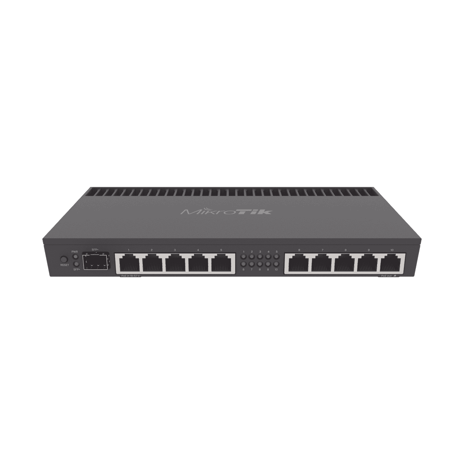 (RB4011iGS+RM) RouterBoard, CPU 4 Núcleos, 10 Puertos Gigabit Ethernet, 1 puerto SFP+ RB4011IGS+RM 196765 - MIKROTIK