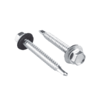 Tornillo -Pija cabeza hexagonal con rondana y punta de broca #14 x 3/4″, 100 piezas. SYS-PHR-1434 214406 - SURTEK