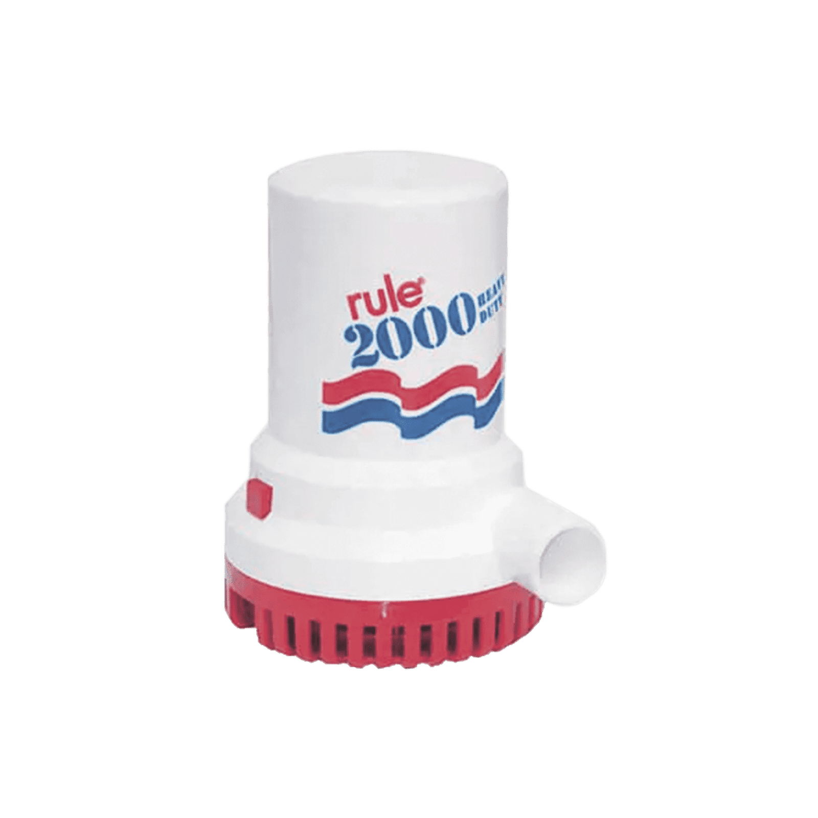 Bomba sumergible de achique de 2000 galones por hora a 12 Volts de corriente directa. 10 224185 - RULE