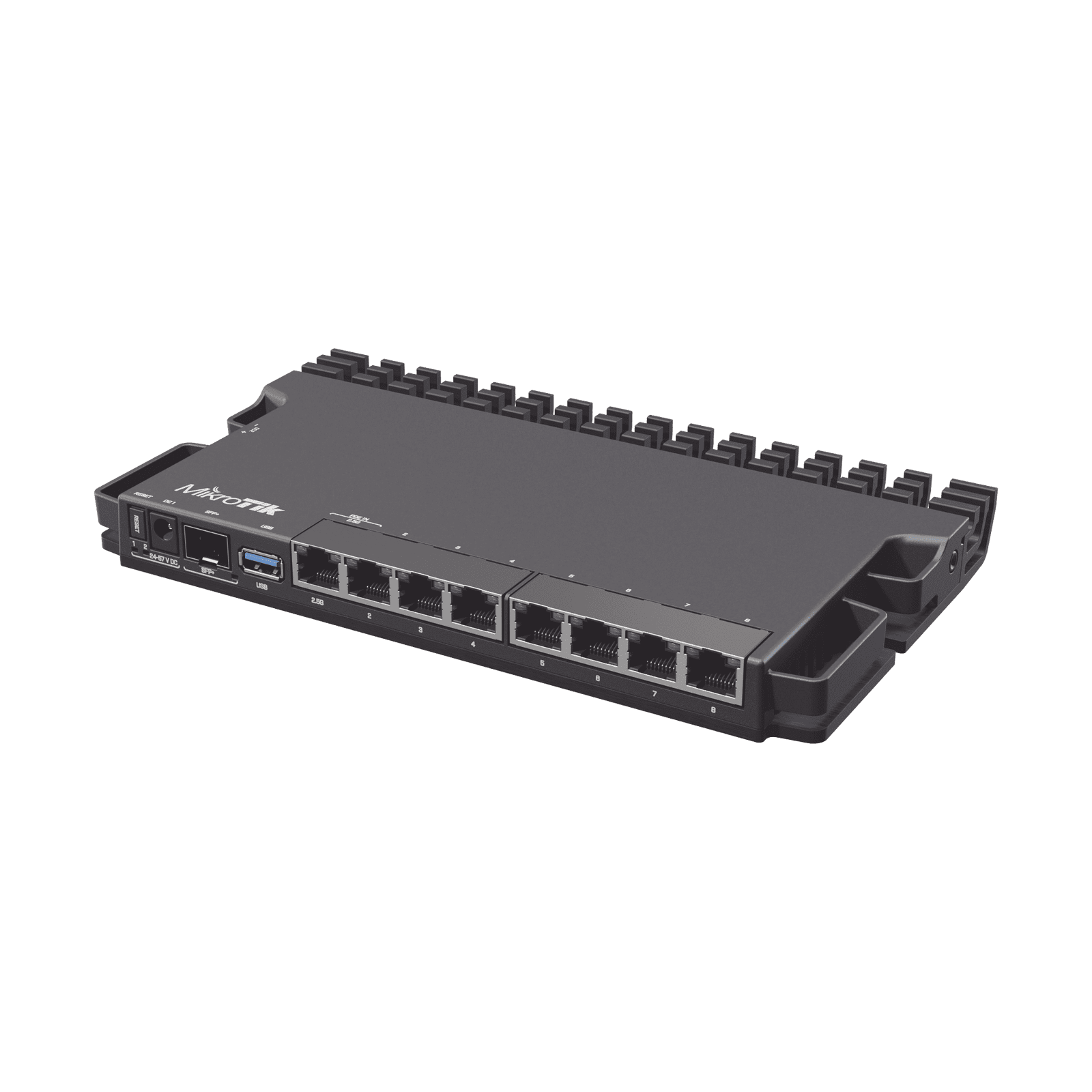 (RB5009UG+S+IN) RouterBoard, CPU 4 Núcleos, 8 Puertos Gigabit, 1 SFP+, Solo RouterOS v7 RB5009UG+S+IN 208071 - MIKROTIK