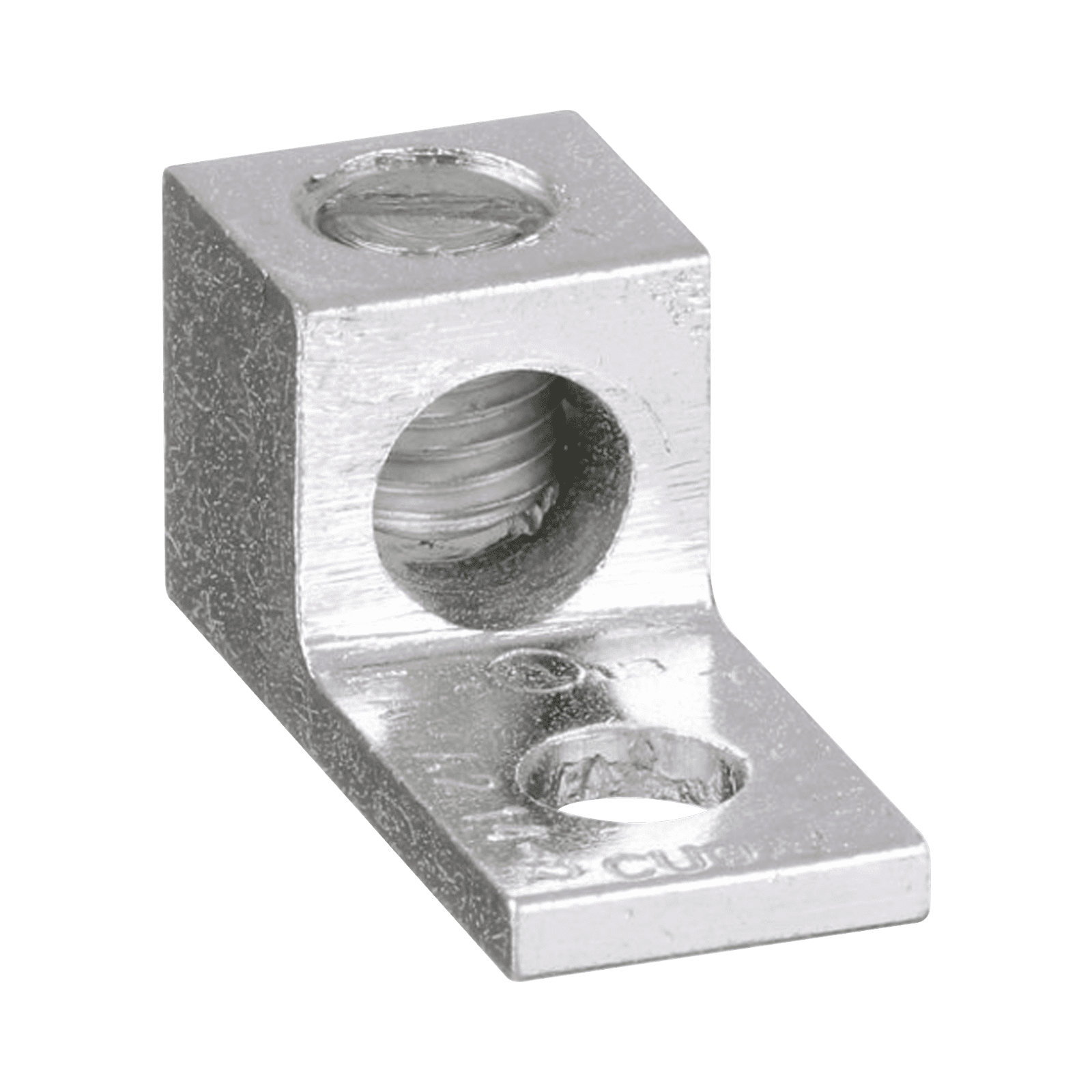 Conector Mecánico de Aluminio, de Un Orificio 1/4″ y Un Barril, para Cable de 14 a 2 AWG. 1 Pieza LAMA2-14-C - PANDUIT