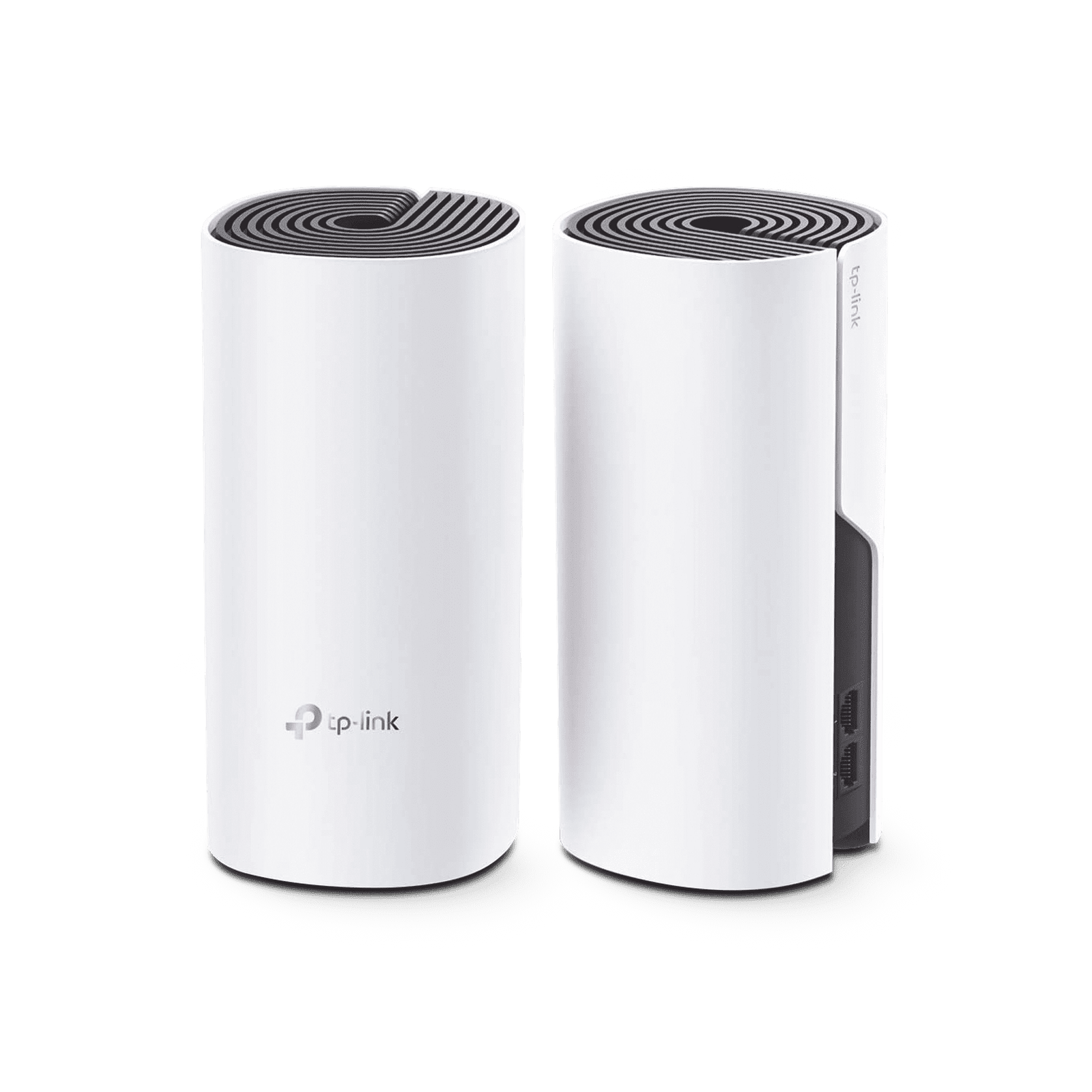 KIT 2 Routers Inalámbricos MESH Interior para Hogar / Doble Banda Wi-Fi 5 AC1200 Mbps / 2 Puerto Gigabit WAN/LAN / 2 Antenas Internas / Administración Mediante la App Deco (iOS, Android) DECOM4-2PACK - TP-LINK