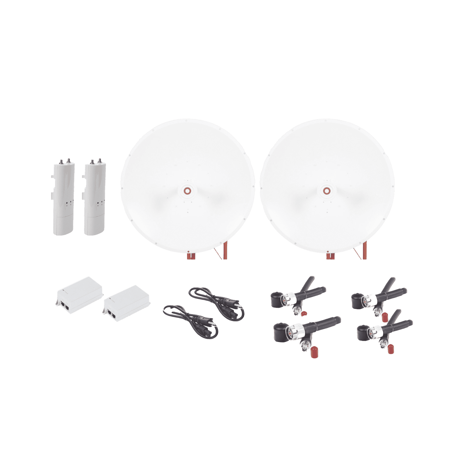 Kit completo de radio C5C con Antena TXP4865D34DP de 34 dBi, Frecuencia (4.9-6.5 GHz), para hasta 65 km, PoE, cable de alimentación y Jumpers Incluidos C5C-TXP34-KIT 228795 - MIMOSA NETWORKS