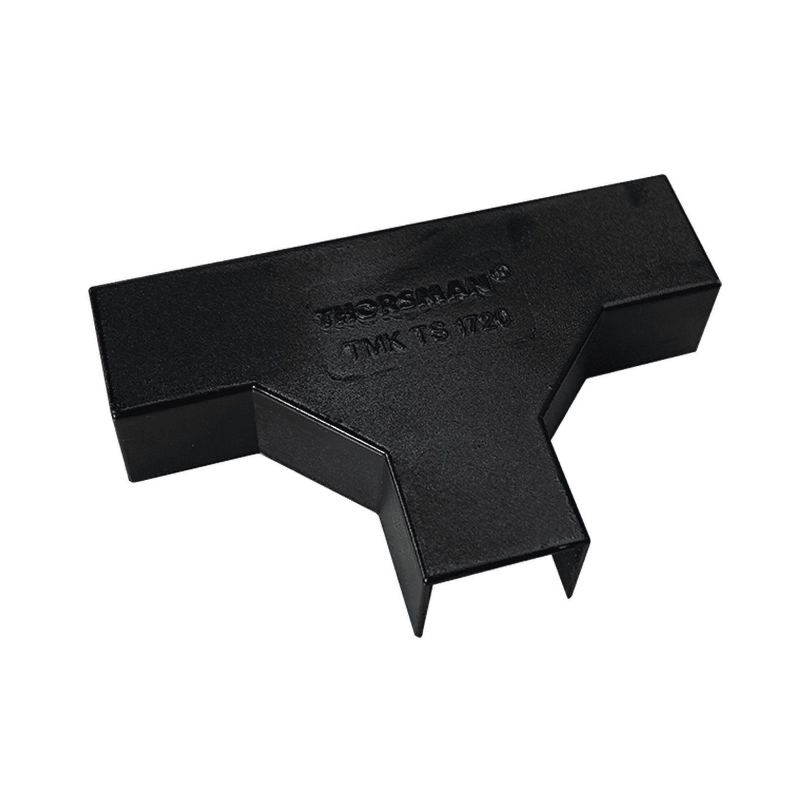 Sección en “T” Color Negro de PVC Auto Extinguible, Para Canaleta TMK-1720-N-CC (5240-02003) TMK-1720-T-N - THORSMAN