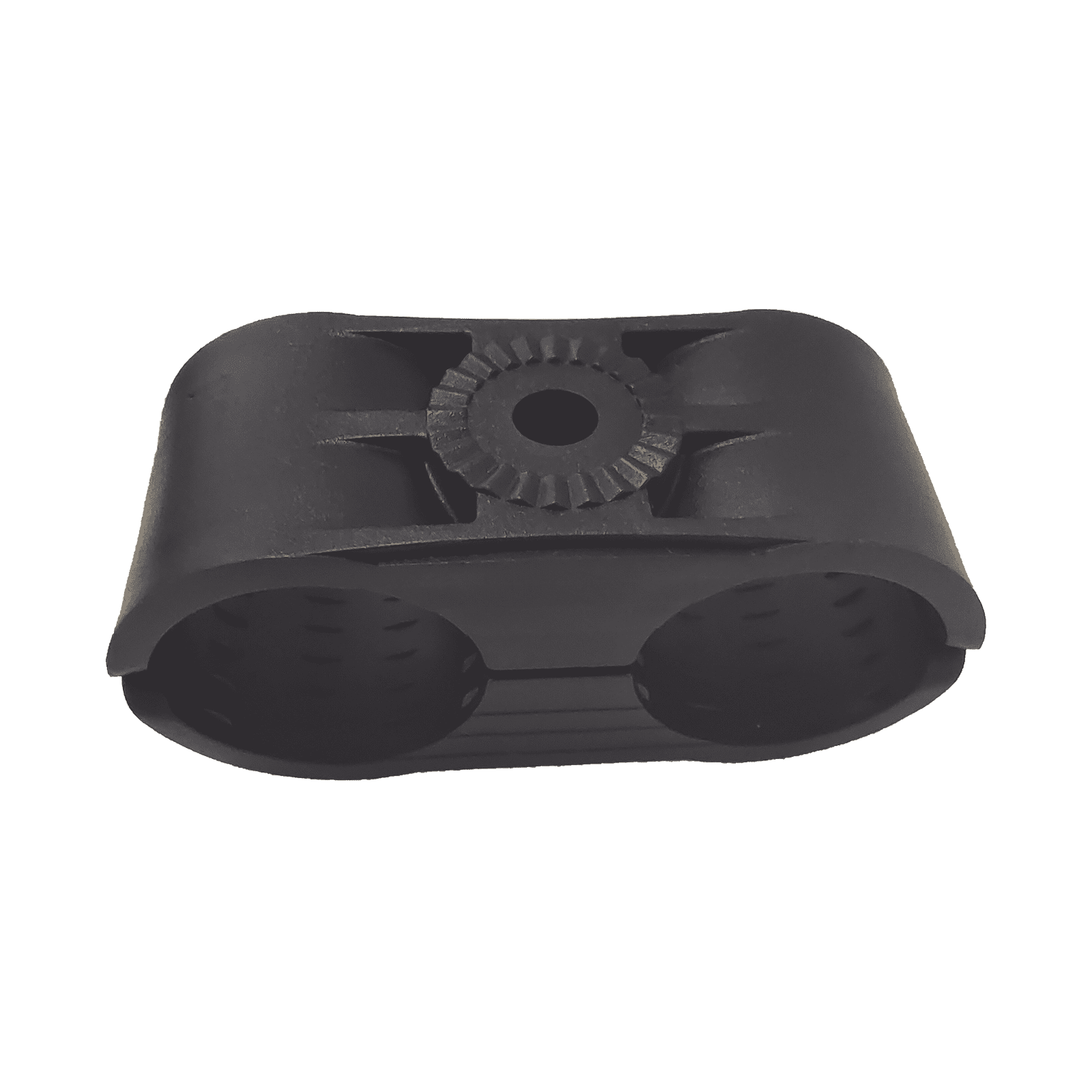 Sujetador de doble click para cable coaxial de 1 1/4″  paquete de 10 piezas. STBH114 200619 - SYSCOM TOWERS