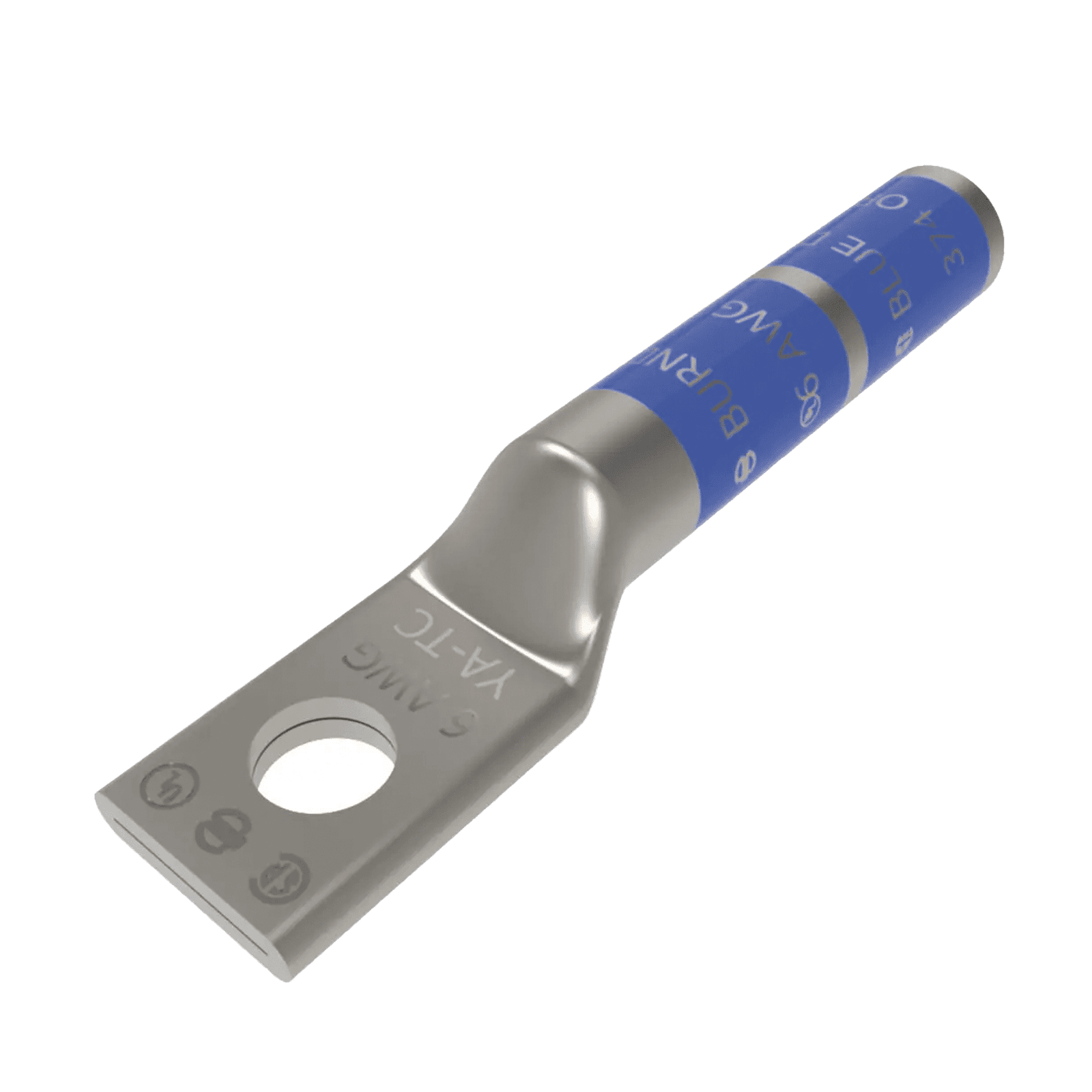 Zapata Terminal de Compresión BURNDY para Tornillo de 1/4″ y Calibre 6 AWG. HUB-YA6C-MX - HUBBELL BURNDY