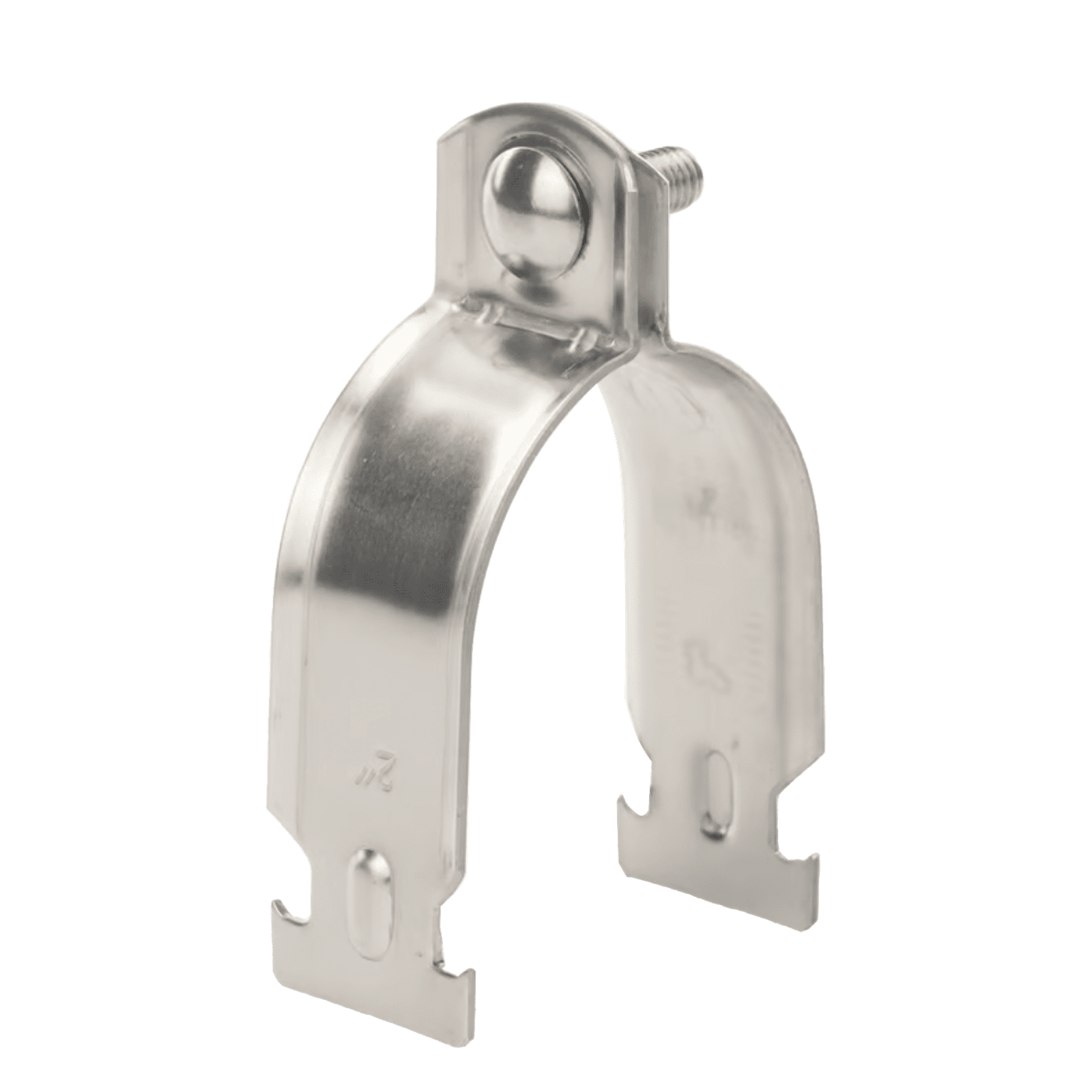 Abrazadera de Acero Inoxidable  de 2 ” Para Unicanal Tipo Strut STRUT-STRAP2 - SYSCOM TOWERS