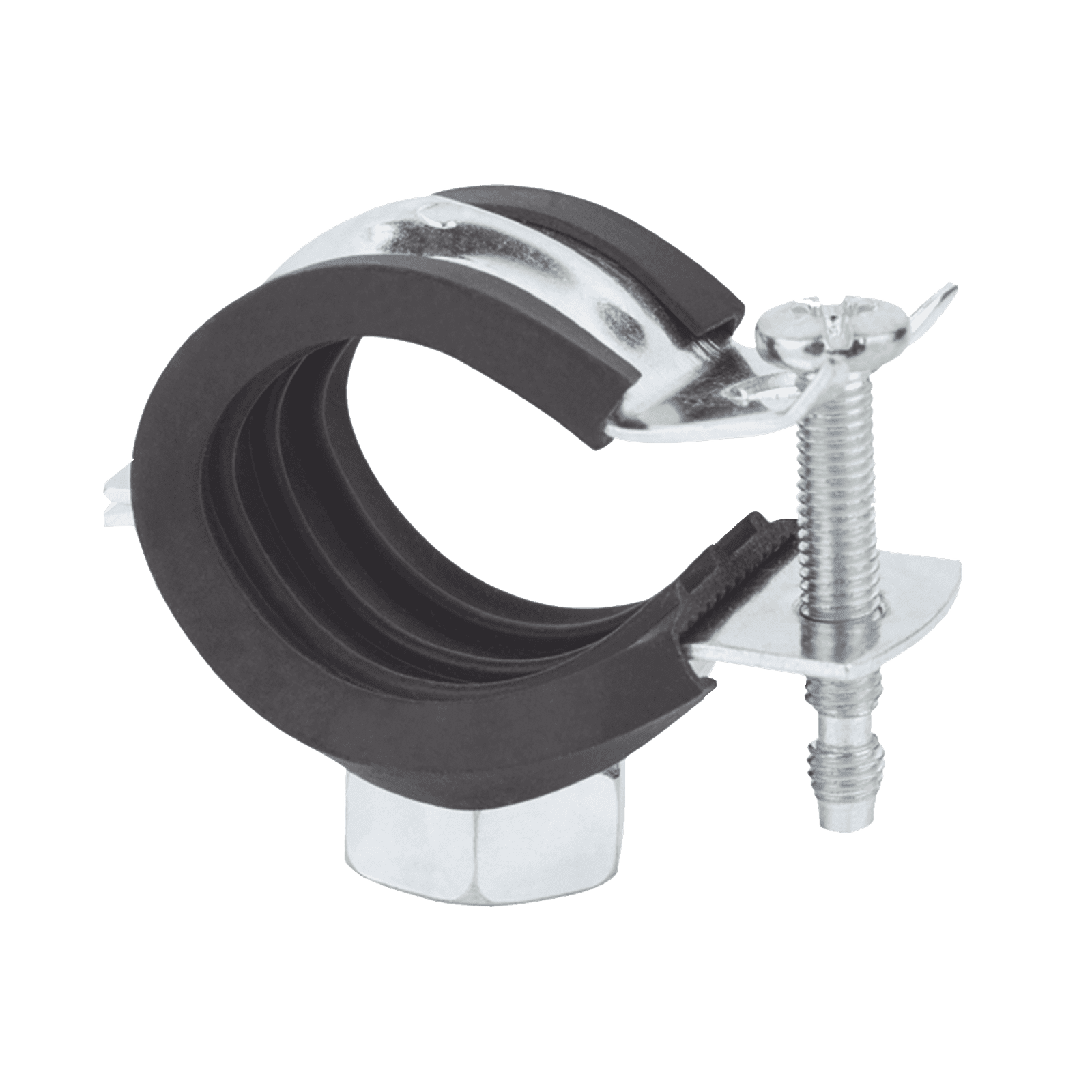 Abrazadera isofónica instalación rápida 1 1/4″ (42 mm). AB-IRP-040 - INDEX