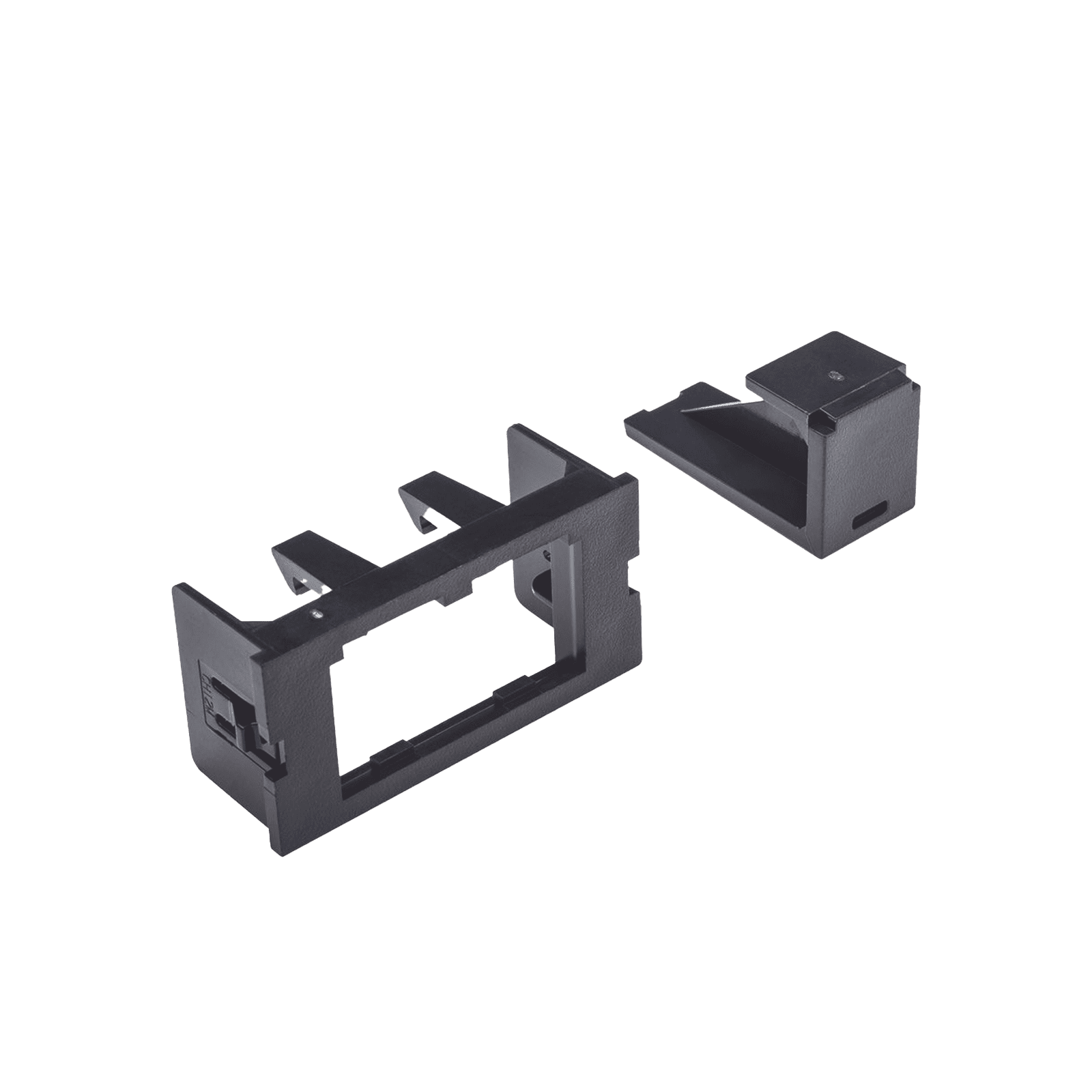 Adaptador de 2 Módulos Mini-Com, Para Marcos Interlink, Color Negro, 1 Pieza CHI2MBL-X - PANDUIT