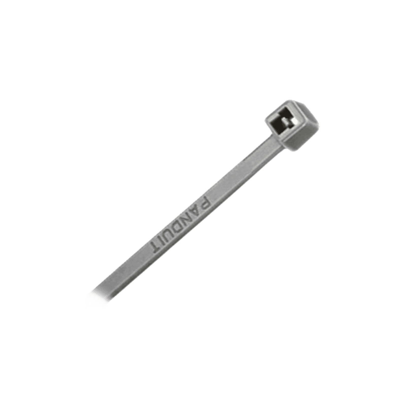 Cincho de Naylon 6.6, Color Gris, 290 mm largo x 3.7mm ancho, sección transversal intermedia, 1000pz PLT3I-M8 - PANDUIT