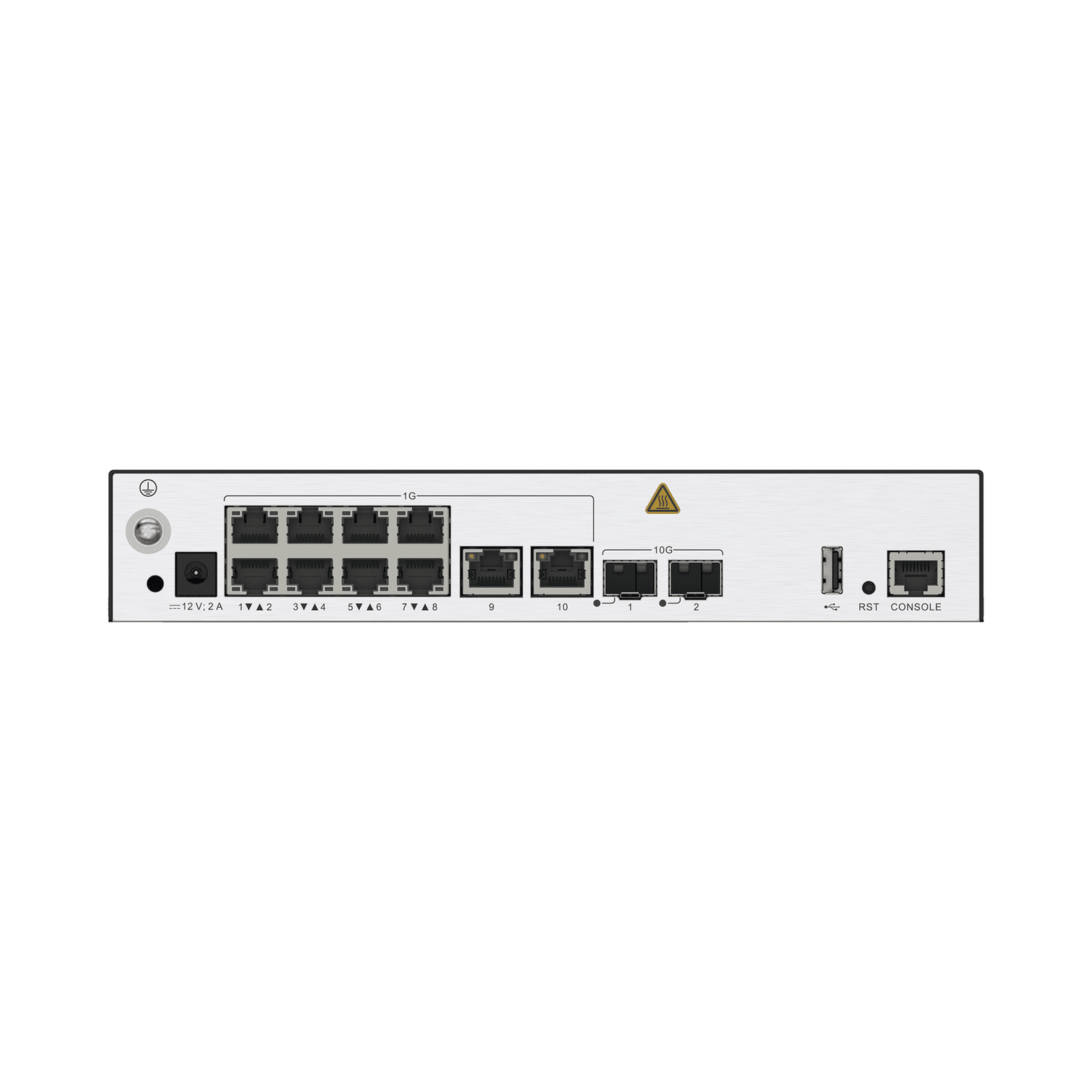 Controladora de Puntos de Acceso / 10 puertos 10/100/1000 Mbps / 2 puertos 10GE SFP+ / Hotspot 2.0 / Roaming Capa 2 y 3 / Rendimiento 10 Gbps / Soporta 256 APs / Hasta 2048 Clientes AC650-256AP 223859 - HUAWEI