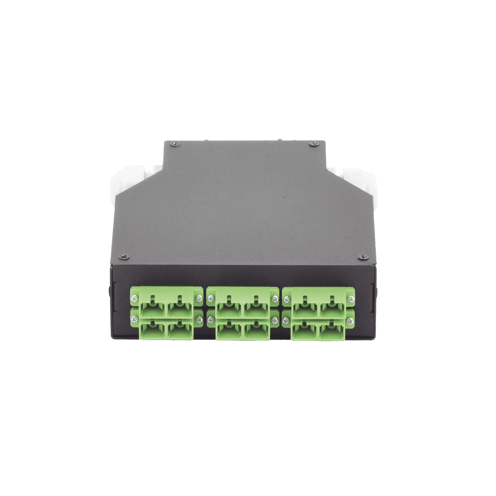 Distribuidor de Fibra Óptica para Riel Din, 6 Acopladores SC/APC Duplex Monomodo con Charola de Empalme LP-RDSCASM - LINKEDPRO BY EPCOM