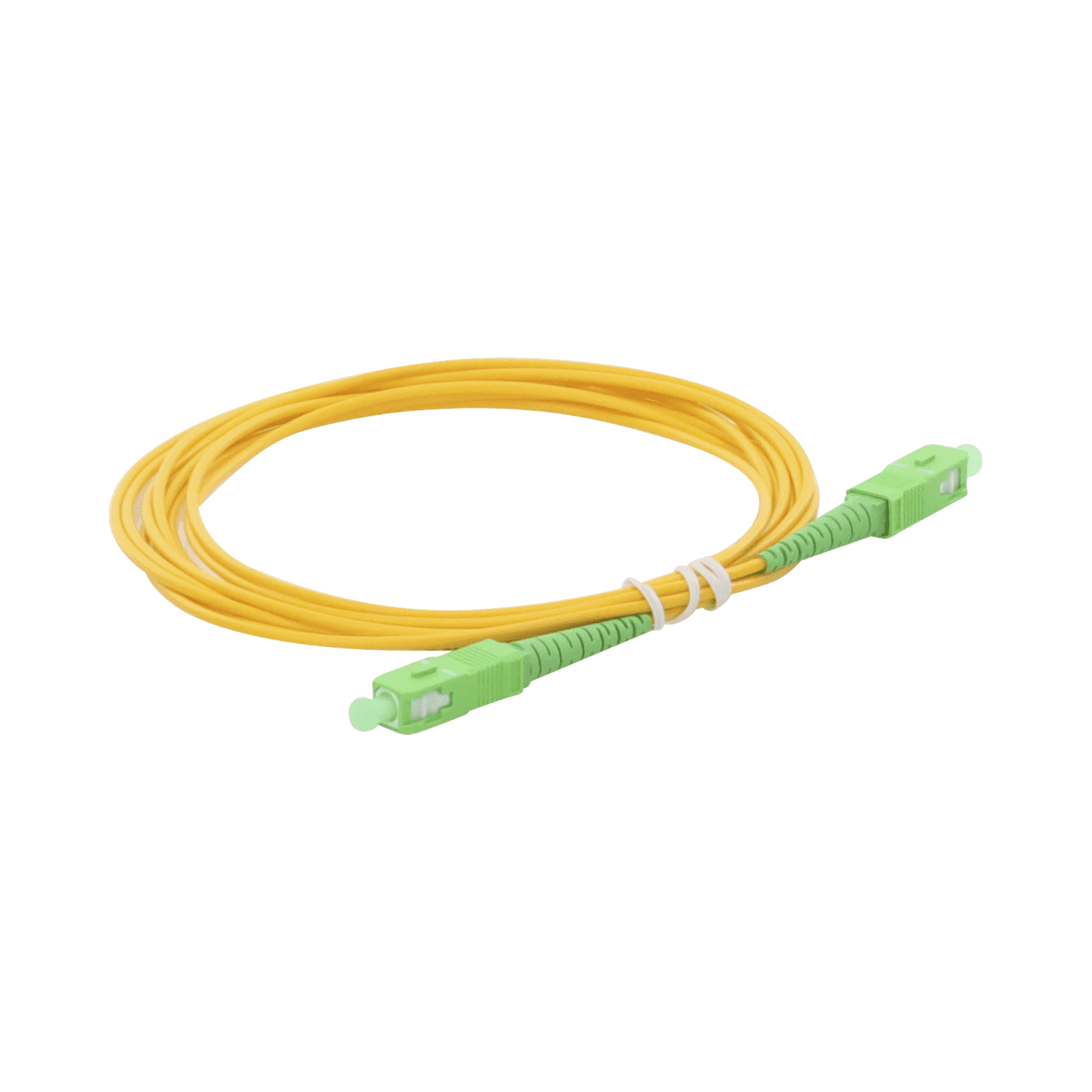 Jumper de Fibra Óptica Monomodo SC/APC-SC/APC Simplex de 3 metros, 2mm LPSM2SCASCAS3 - LINKEDPRO BY EPCOM