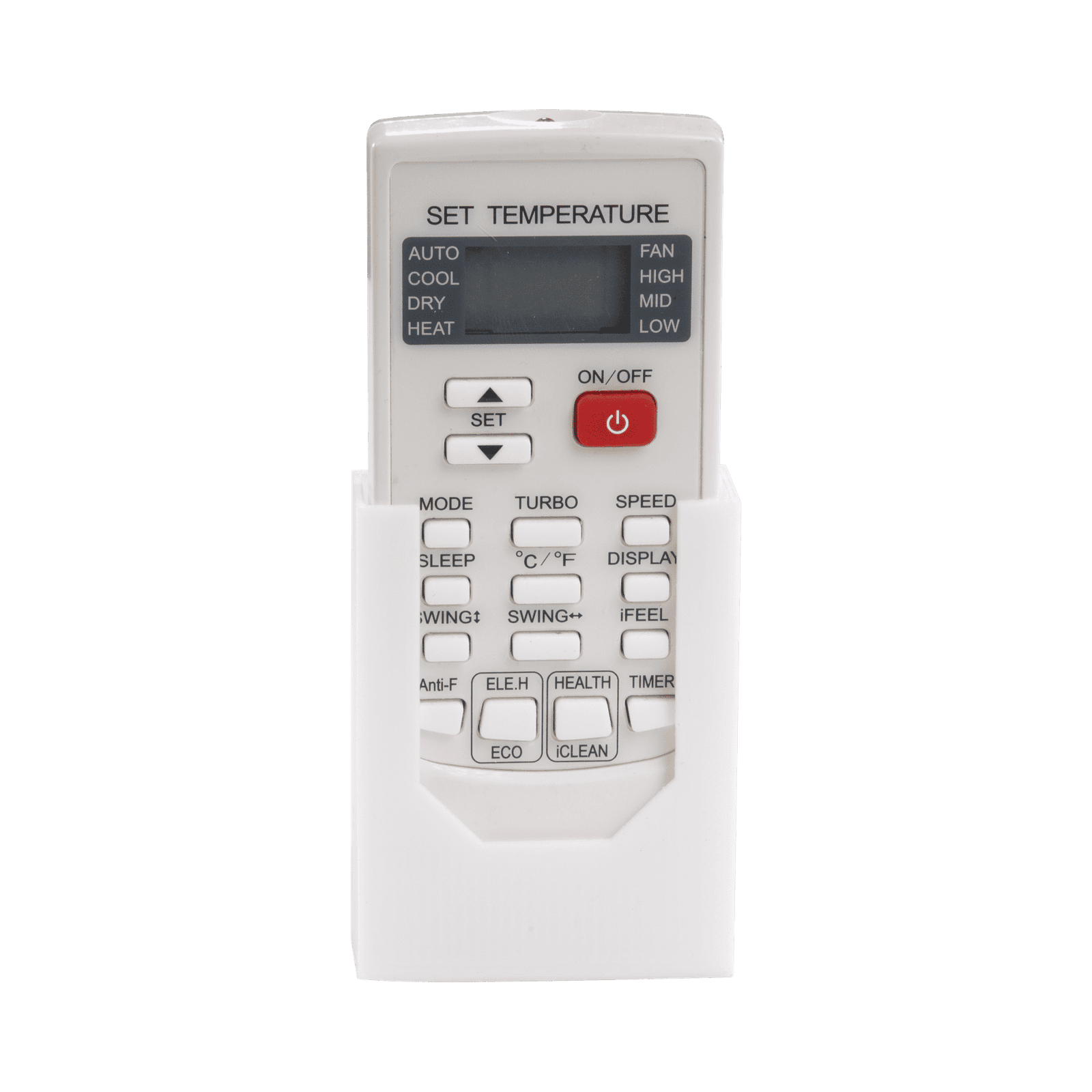 Soporte / Para colgar el control remoto / mini split AUFIT/ 100% hecho en México BCR-AUFIT - SYSCOM