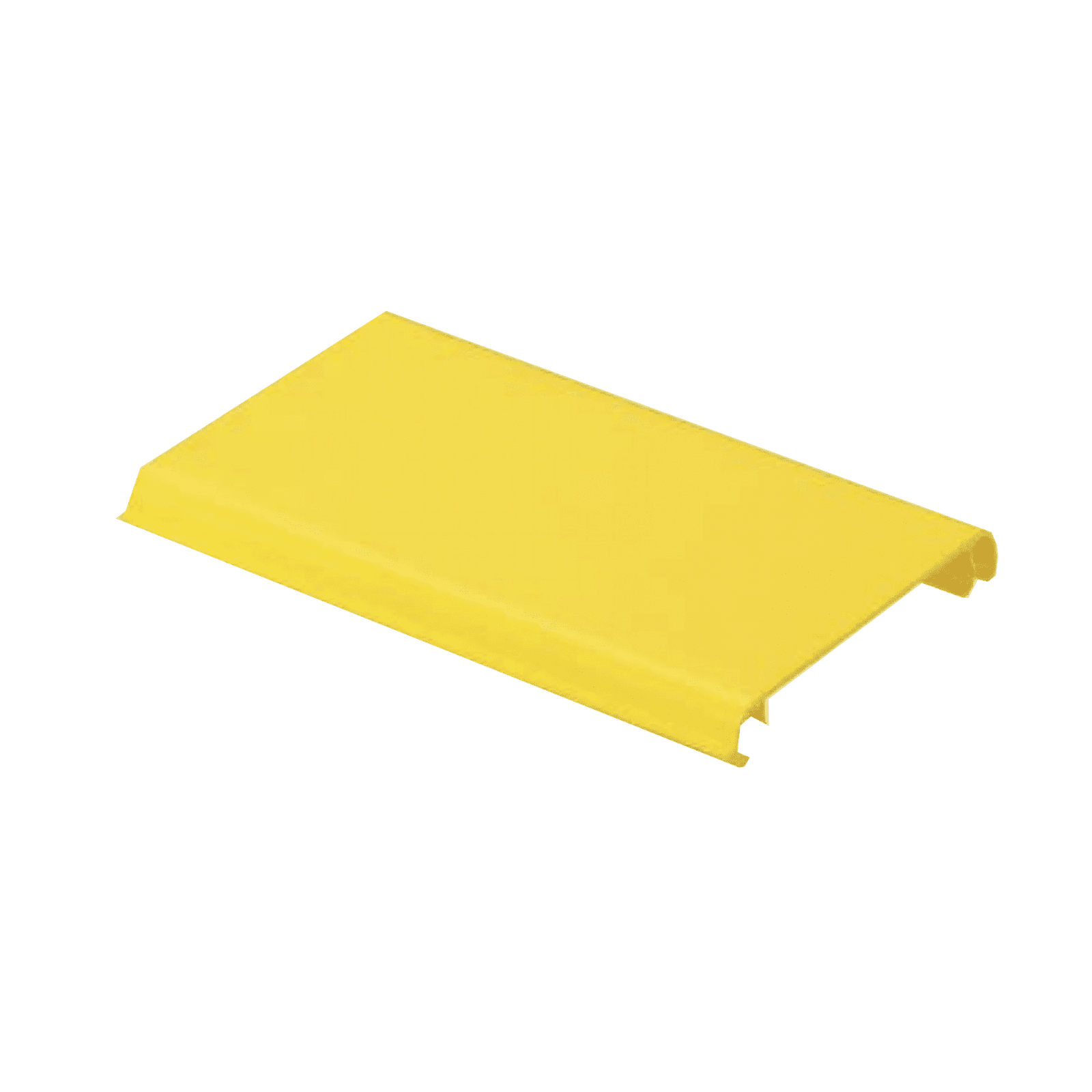 Tapa Con Bisagra a Presión Para Canaleta FiberRunner™ FR4X4YL2, de PVC Rígido, Color Amarillo, 2 m de Largo FRHC4YL2 - PANDUIT