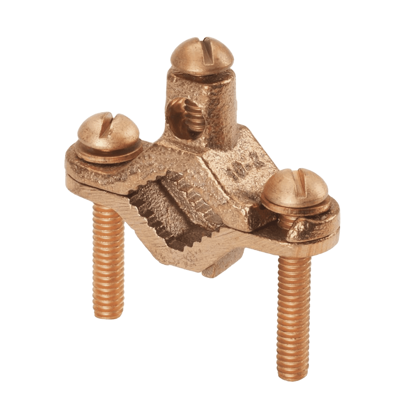 Abrazadera de Bronce para Tierra Física para Conductor 2 AWG, 1 Pieza GPC2-1D-C - PANDUIT