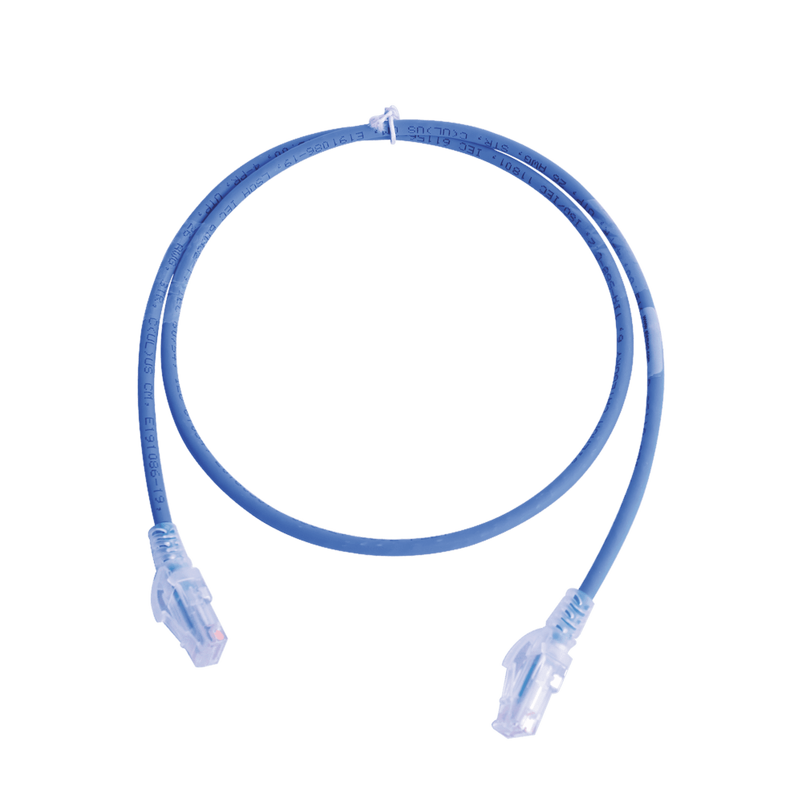 Patch Cord MC5 Modular Cat5e UTP, CM/LS0H, 5ft, Color Azul, Versión Bulk (Sin Empaque Individual) MC5-05-06B - SIEMON