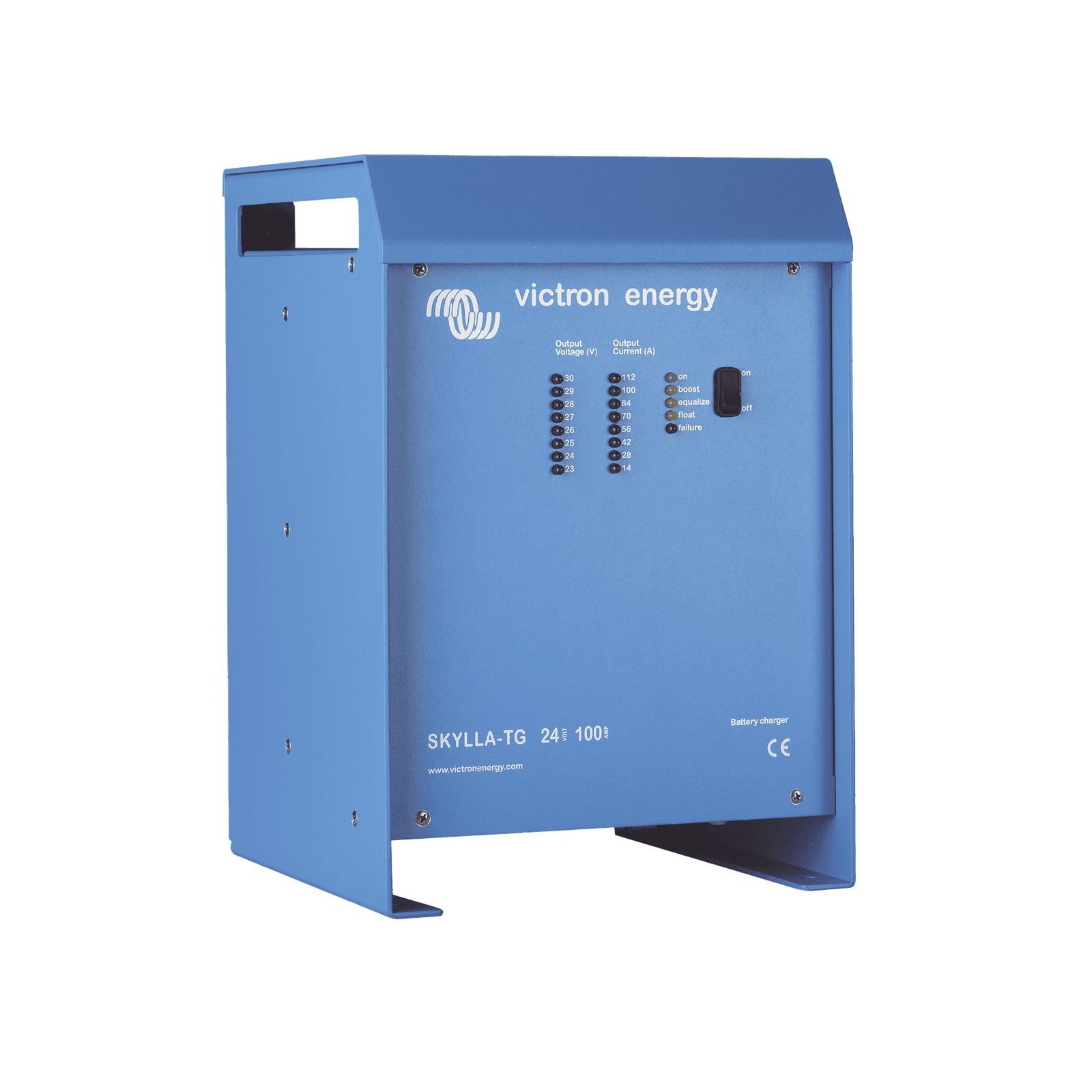 Skylla-TG 24/100 / Cargador de Baterías para Ambientes Marinos 24 V, 100 A / Bancos de 500 a 1000 Ah CSTG24/100 - VICTRON ENERGY