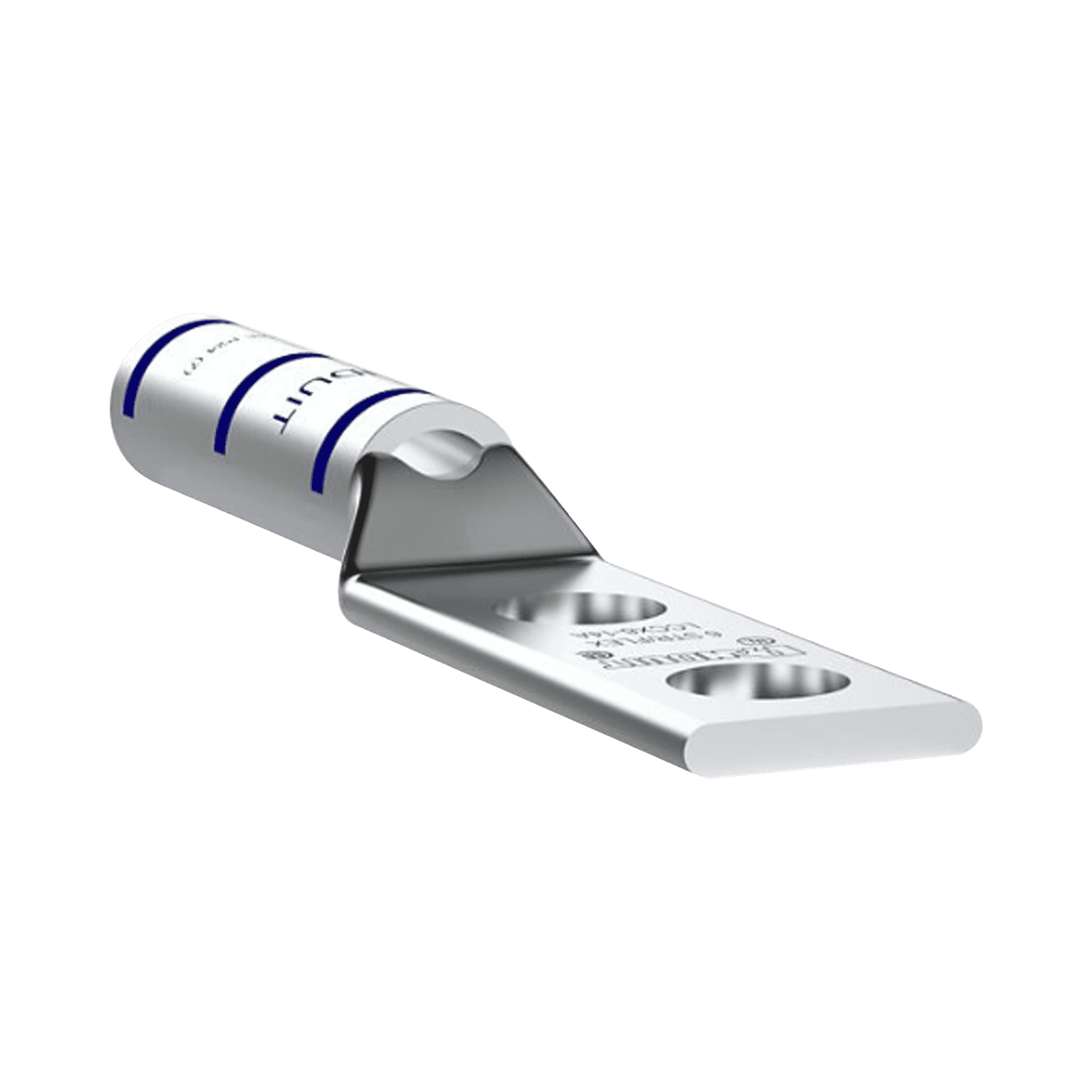 Terminal Doble Ojillo 1/4″ para Cable 6 AWG (16mm entre orificios). 50 Piezas LCCX6-14A-L - PANDUIT
