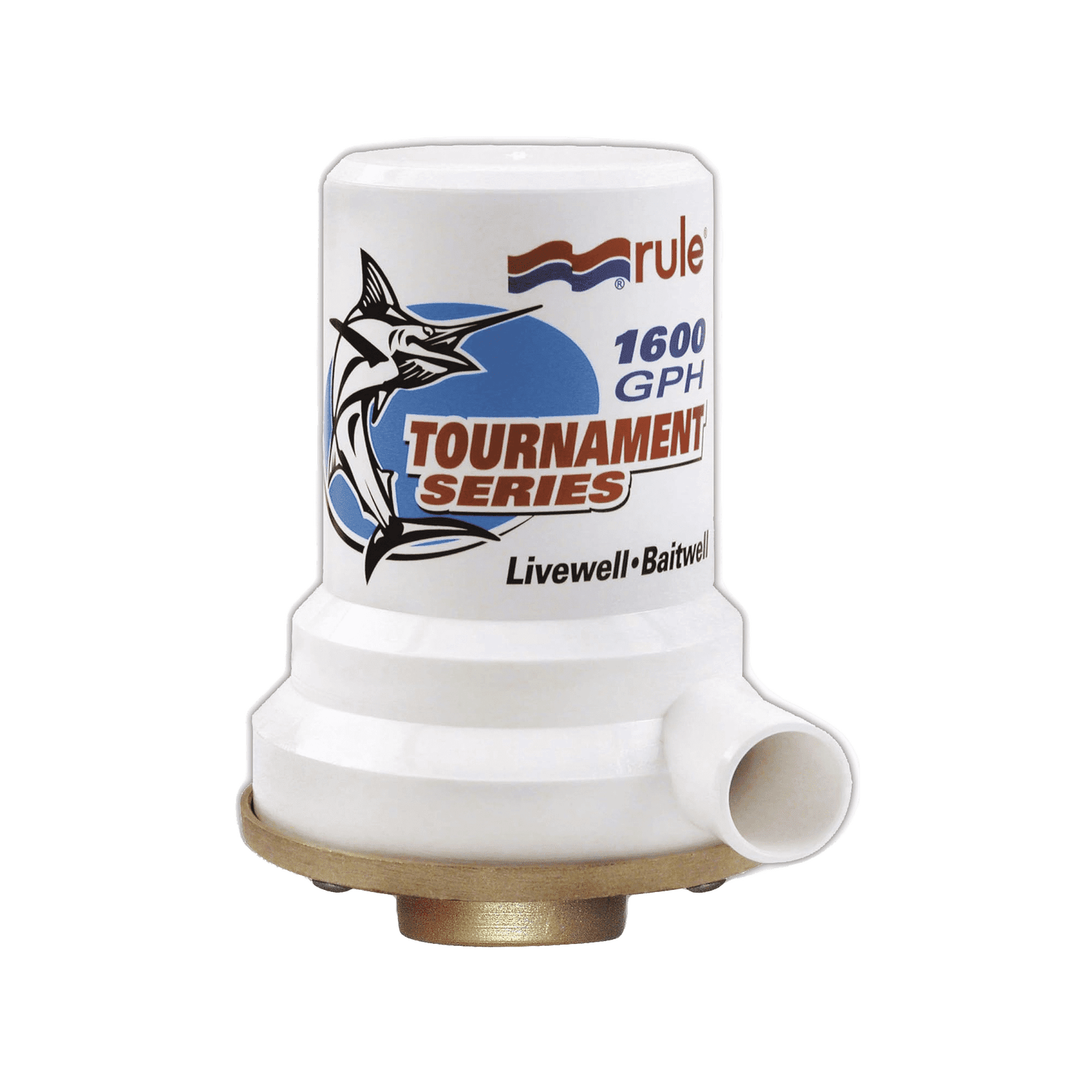 Bomba sumergible para vivero de 1600 galones por hora a 12 Volts de corriente directa. 209B - RULE