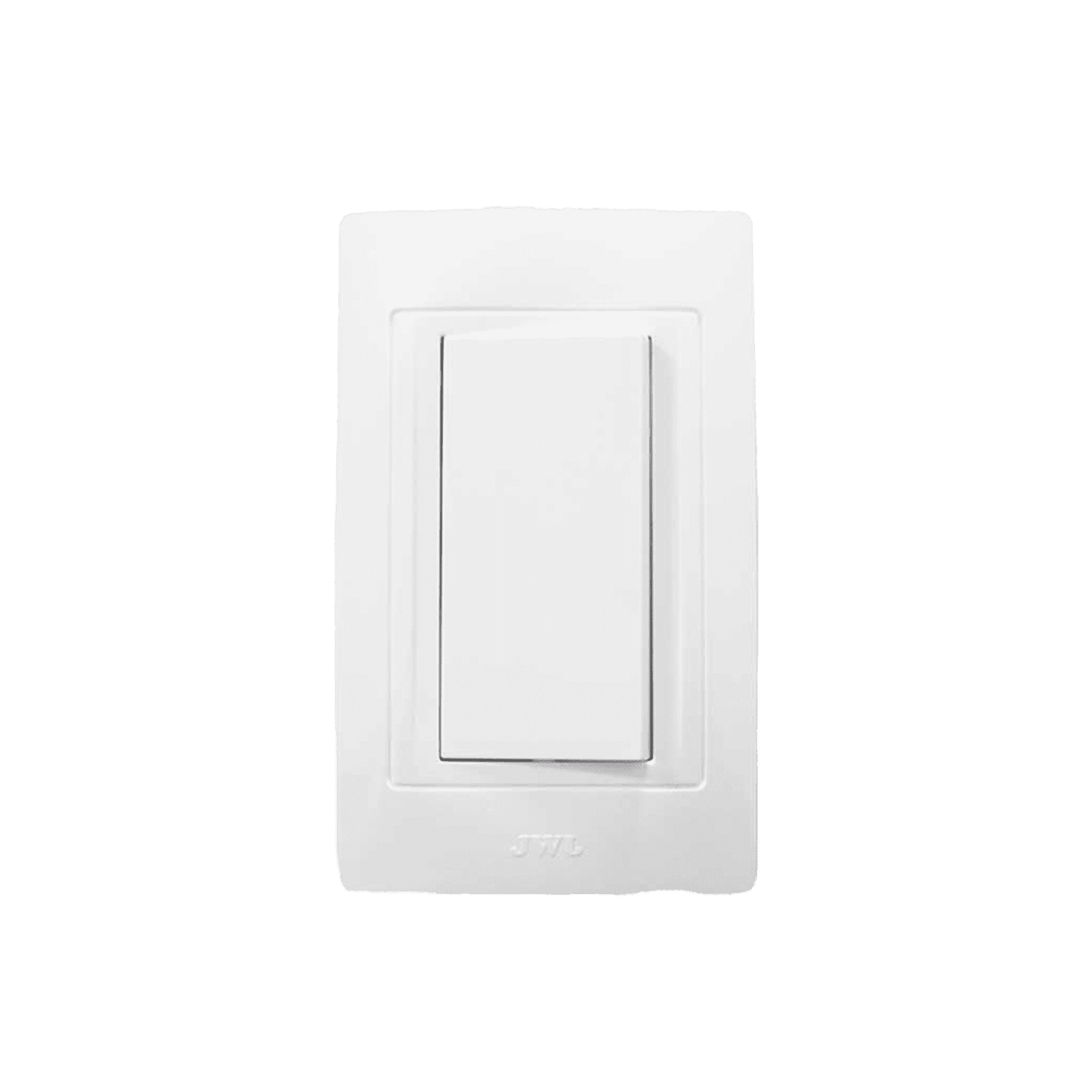 Placa con Interruptor Escalera 10 A/ 127 V CA ~ 60 Hz /  3 Módulos / Color Blanco. JTL-C7302 - JWJ