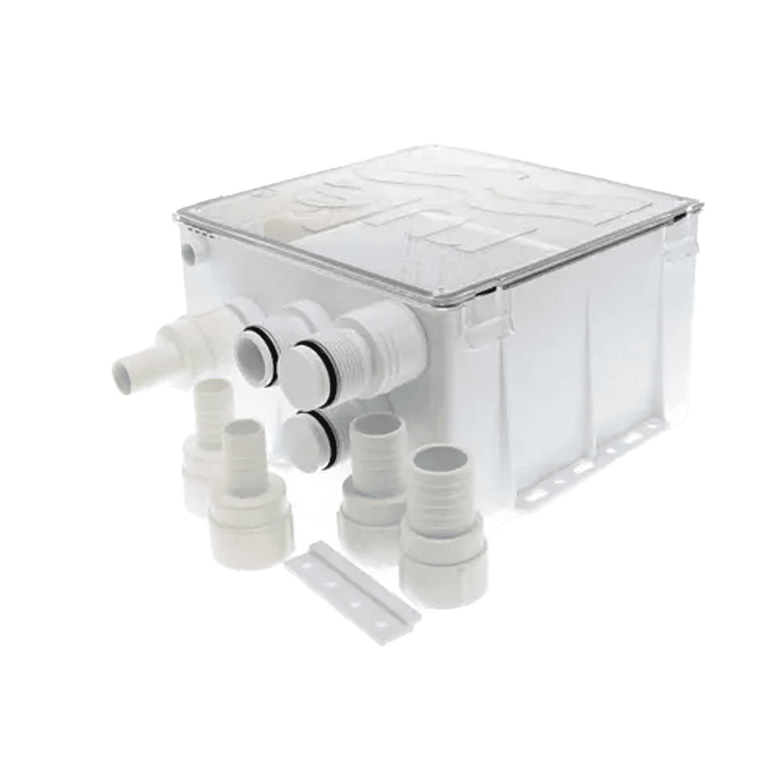 Sistema de desagüe para duchas con bomba de achique de 800 galones por hora a 12 Volts de corriente directa e interruptor de flotación 98B - RULE