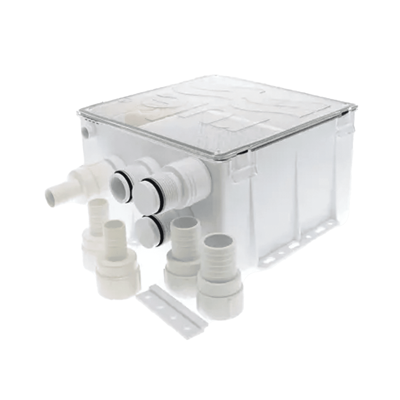 Sistema de desagüe para duchas con bomba de achique de 800 galones por hora a 24 Volts de corriente directa e interruptor de flotación 98B-24 - RULE