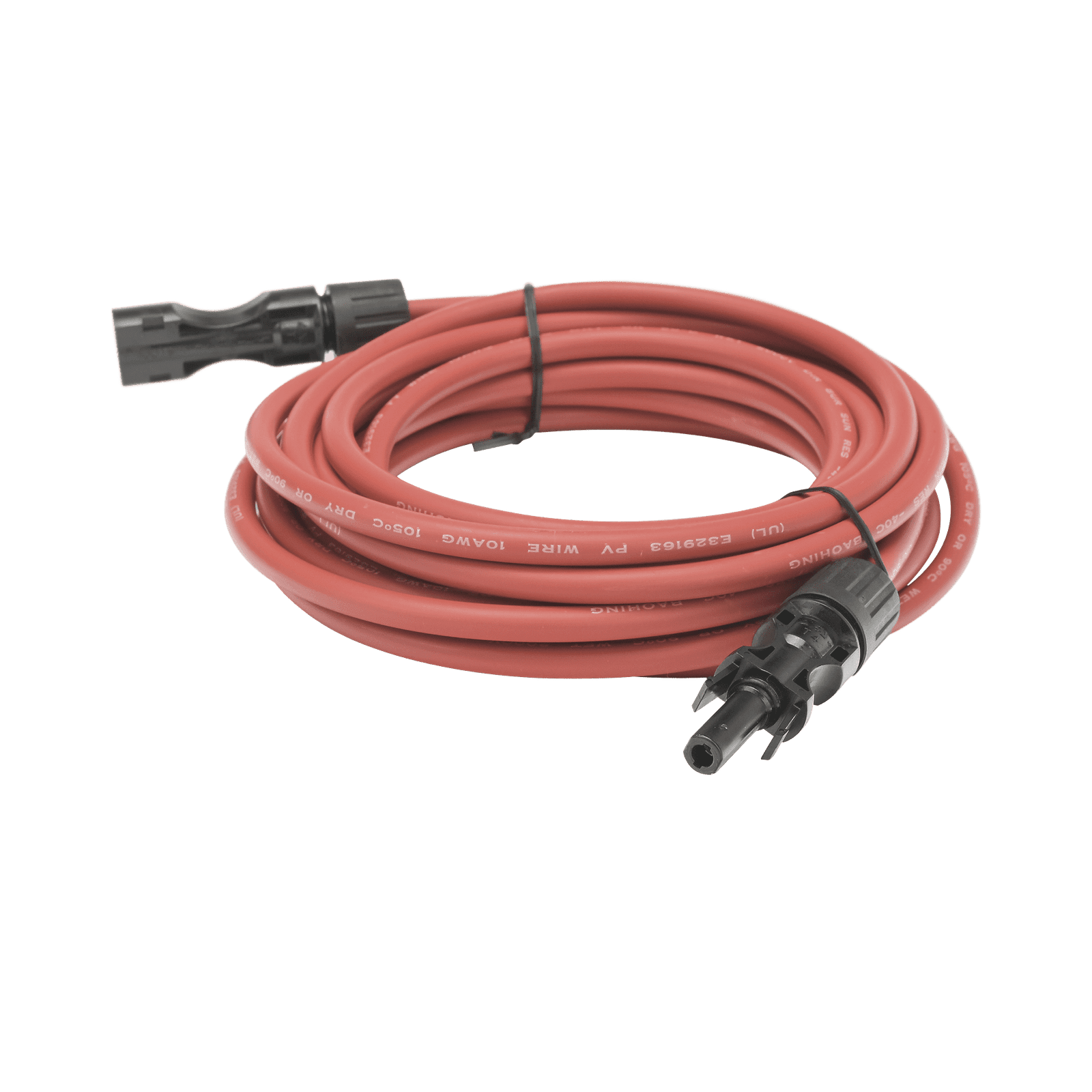 Cable Fotovoltaico, 2.5 m, Rojo, Calibre 10 AWG con Terminal MC4-M en Ambos Extremos CBLMC42P5MREDV2 - EPCOM POWERLINE