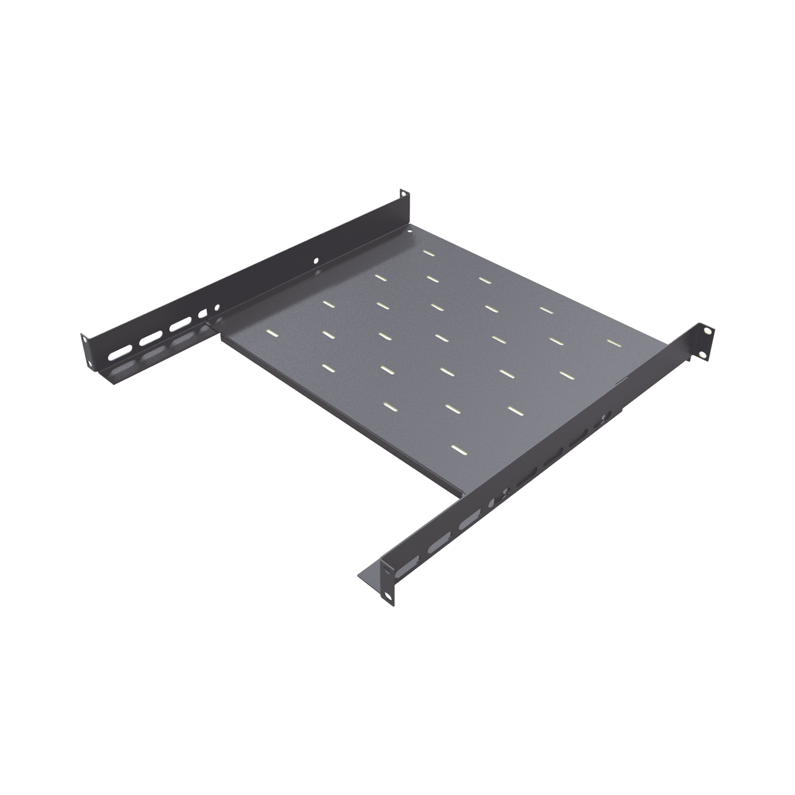 Charola para Gabinetes y Racks de Pared de 4 puntos de Fijación, Profundidad Ajustable de 347 a 489 mm SCH-GFP - LINKEDPRO BY EPCOM