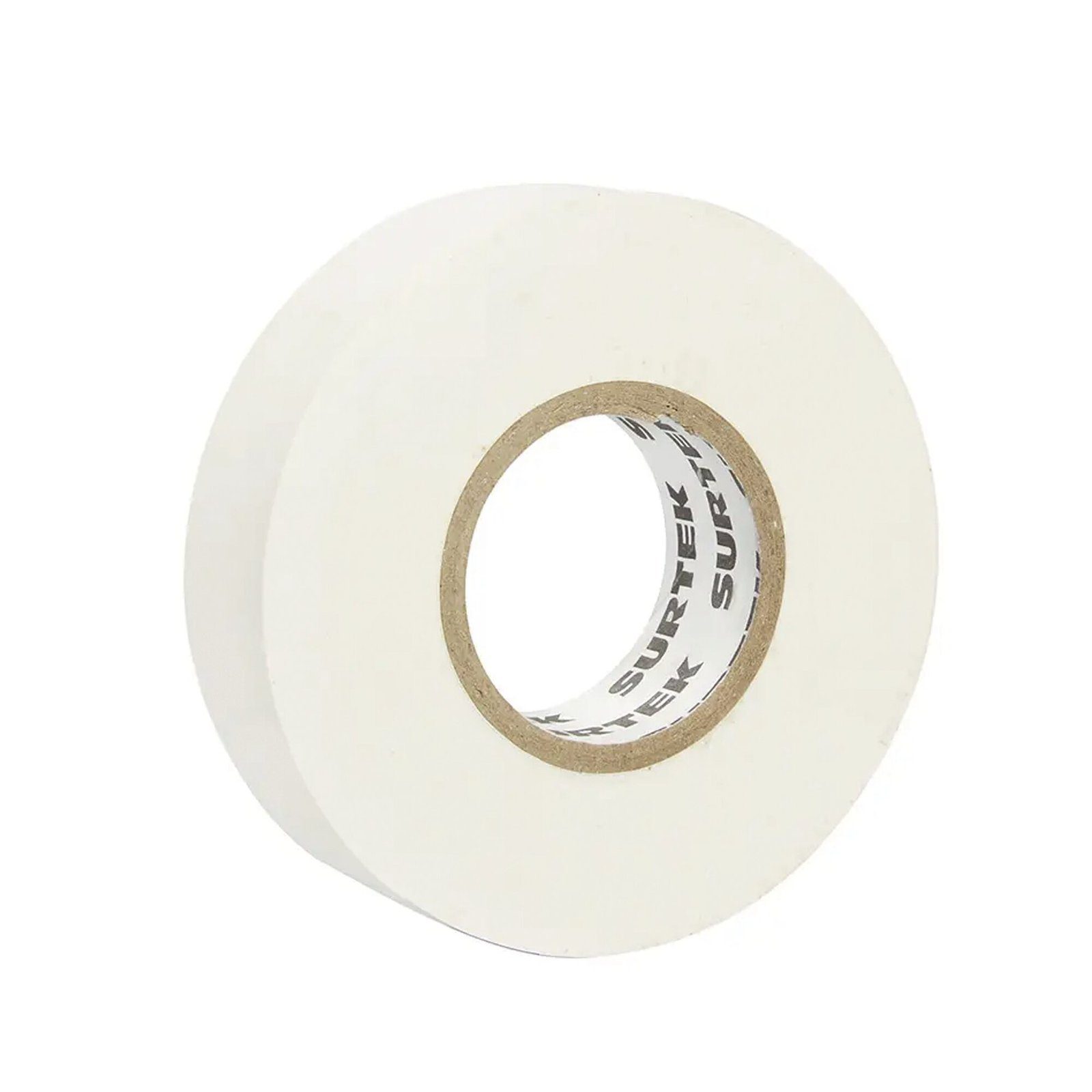 Cinta para aislar color Blanco de 19 mm x  9 metros / Fabricada en PVC / Adhesivo acrílico. SYS138013 - SURTEK