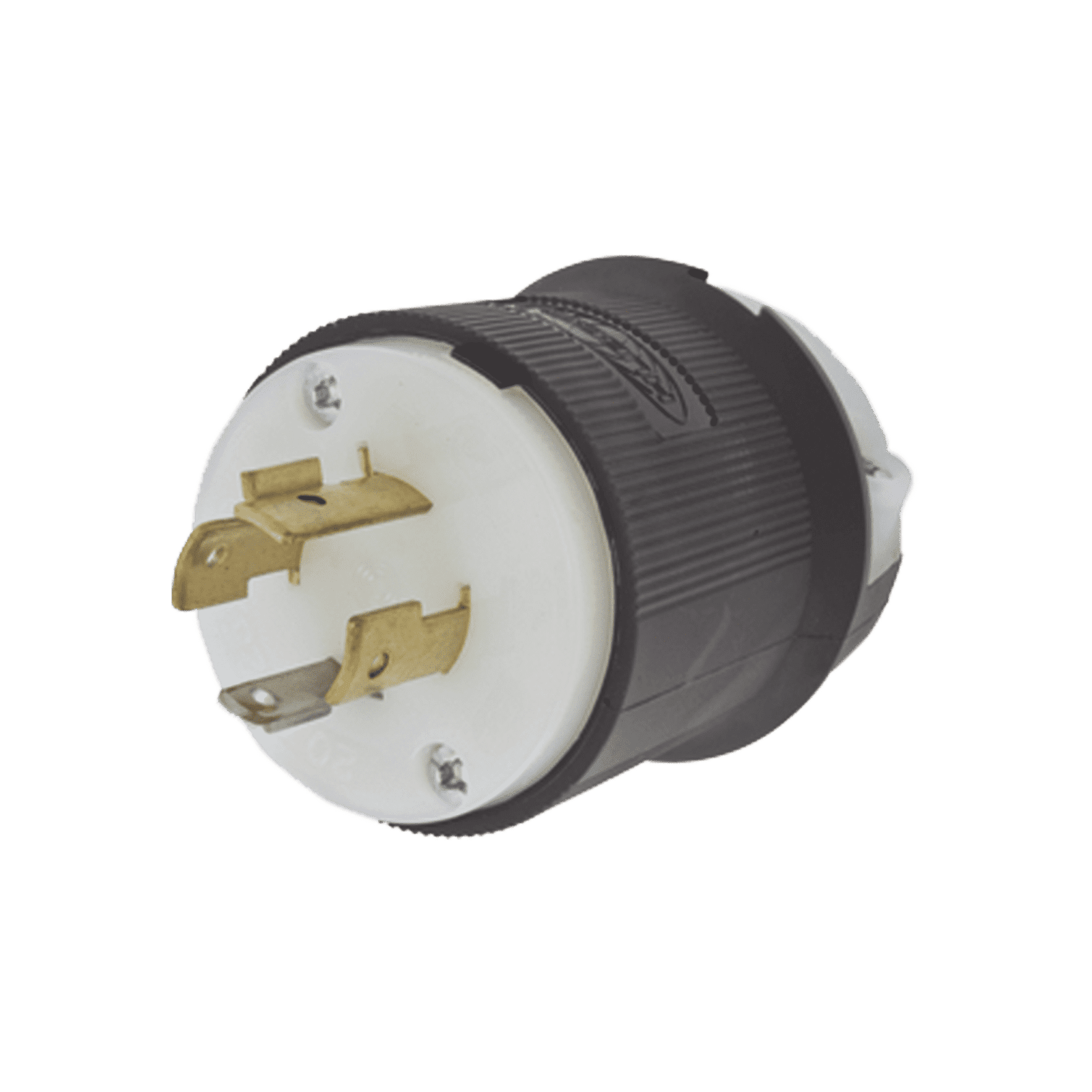 Clavija con Bloqueo de Media Vuelta Industrial 20 A 125/250 V CA / 3 Polos 4 Hilos / Nema L14-20P. HUB-HBL-2411 - HUBBELL
