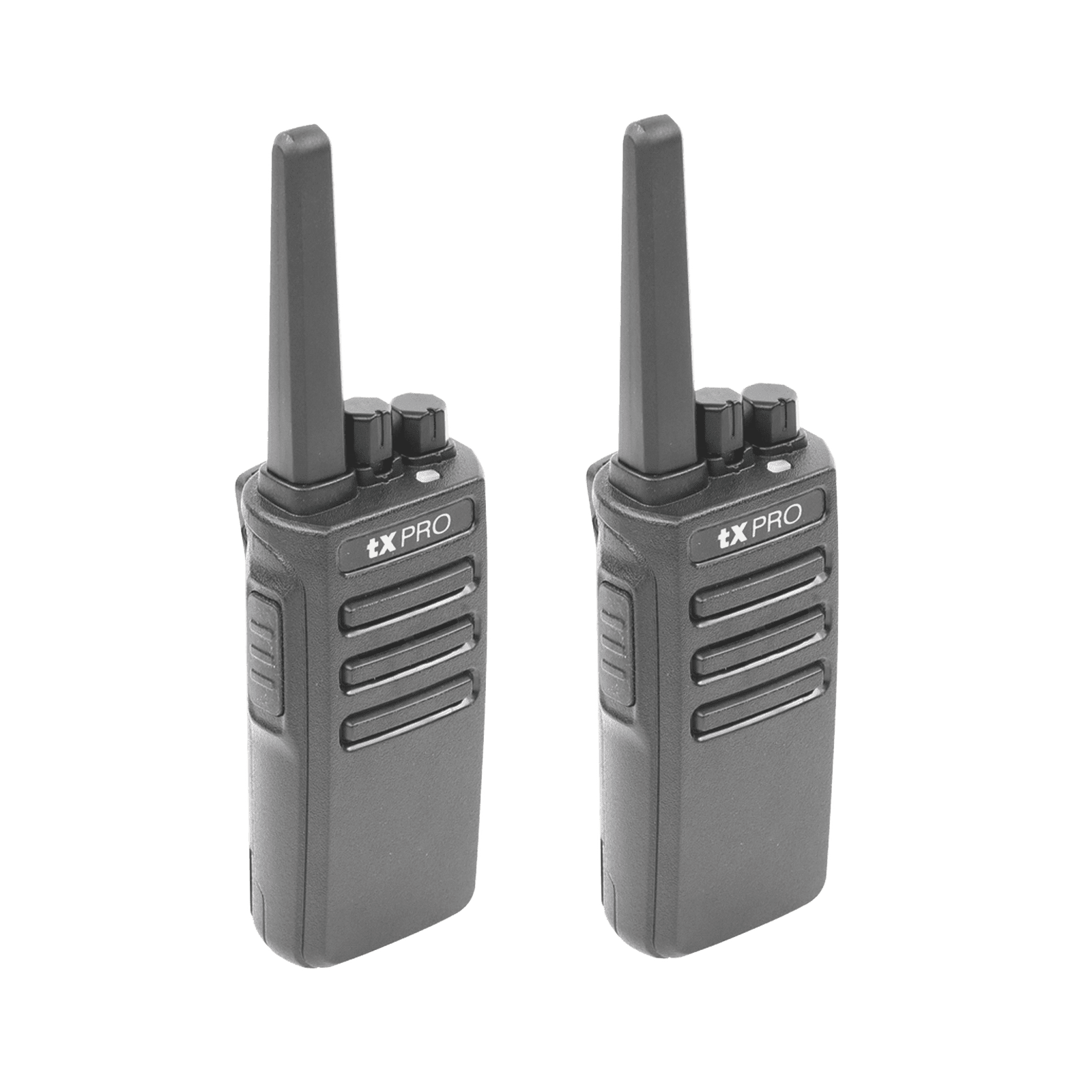 Duo de Radios Portatiles UHF, 5W de Potencia, Scrambler de Voz, Alta Cobertura, 400-470 MHZ TX600DUO - TXPRO