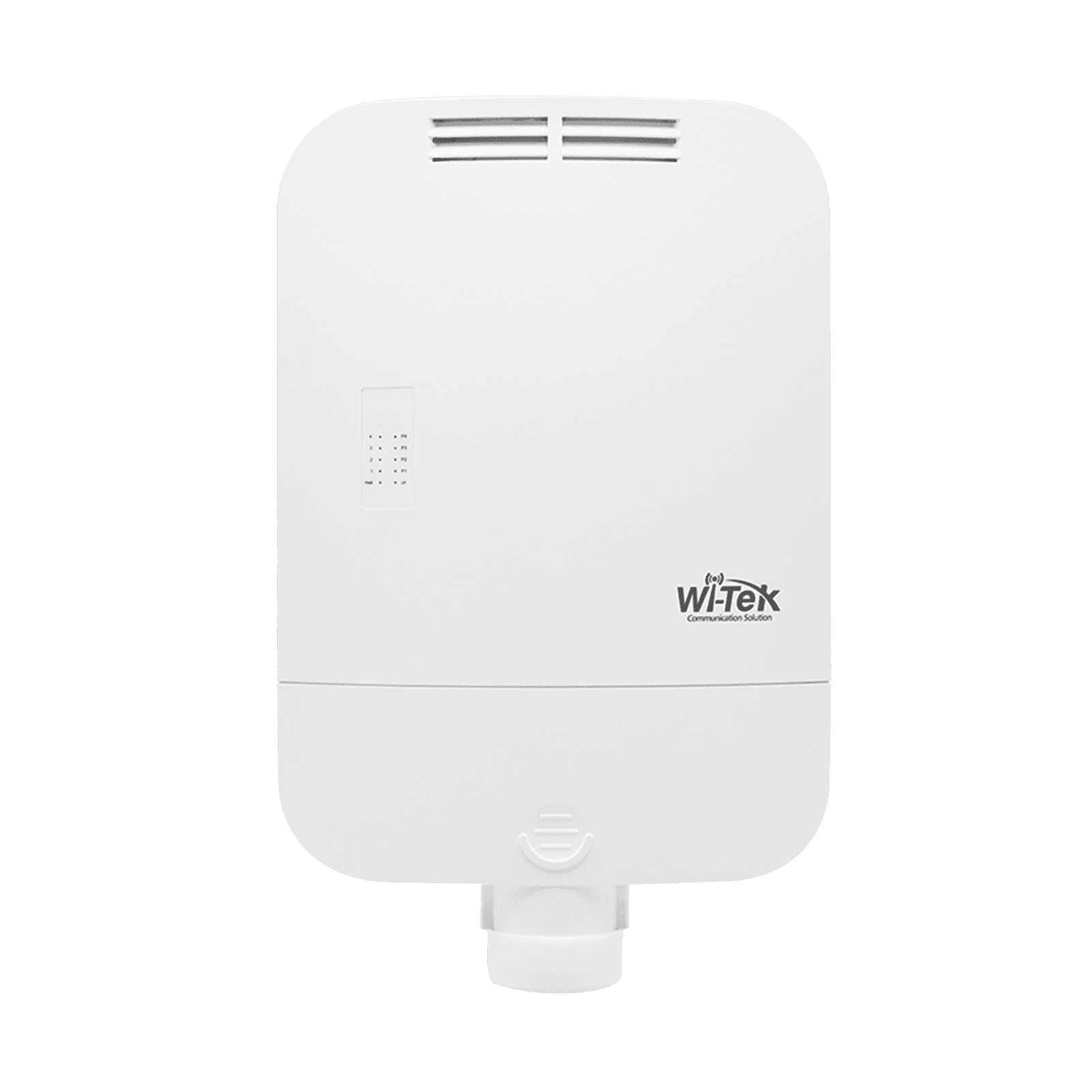 Switch CCTV PoE para exterior / No administrable / Con 8 puertos 10/100 Mbsp PoE af/at / 1 Puertos Uplink 10/100 MBPS /  Presupuesto 120 W / Ideal para Aplicaciones de Videovigilancia WI-PS209-O - WI-TEK