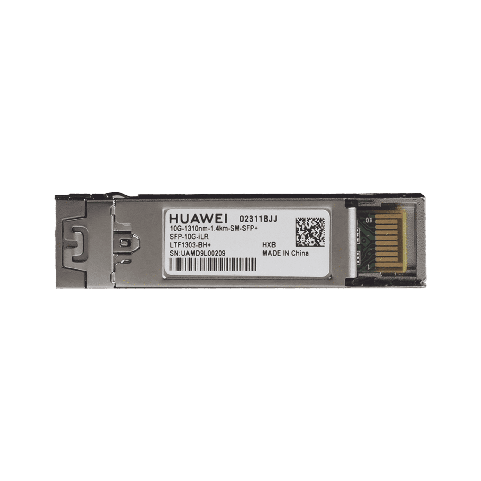 Transceptor Optico 10GBase-ZR / Conector SFP+ / Velocidad de 10G / Monomodo (1550nm) / Distancia hasta 80km / Conector LC SFP-10G-ZR - HUAWEI