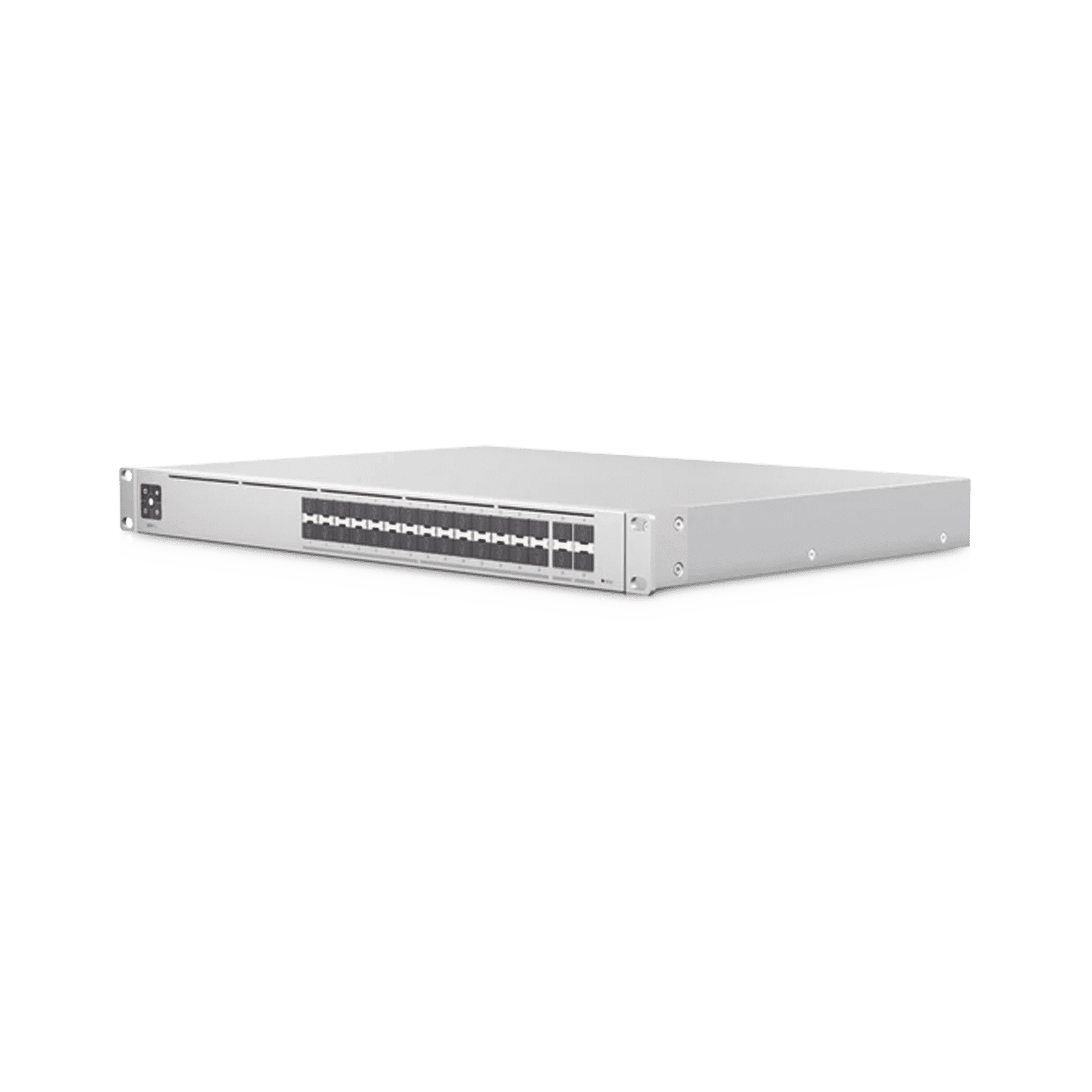 UniFi Switch PRO Aggregation Capa 3 para fibra óptica con 28 puertos SFP+ (10G) y 4 puertos SFP28 (25G), pantalla informativa USW-PRO-AGGREGATION - UBIQUITI NETWORKS