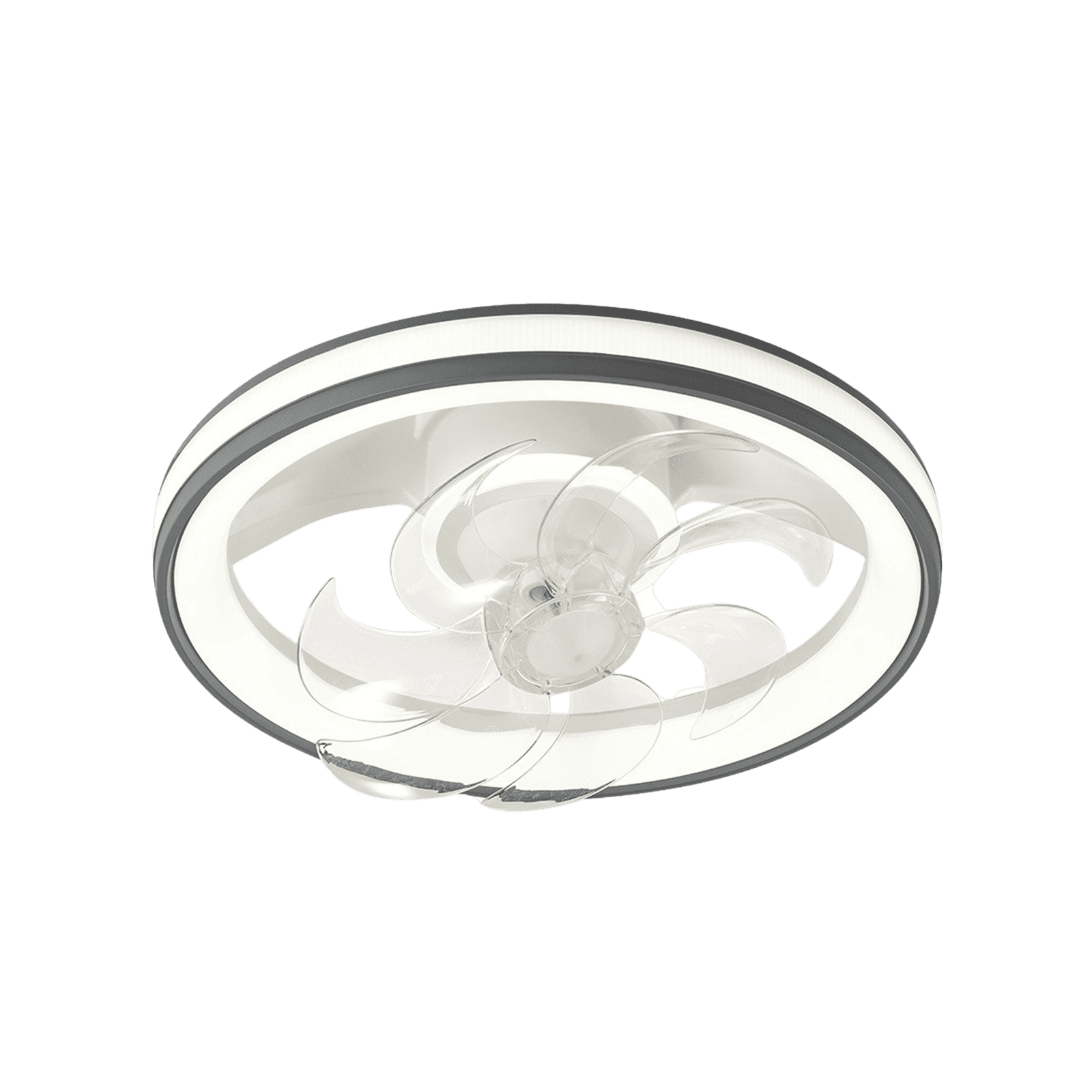 Ventilador de Techo con Luminario LED de  110 V CA 50/60 Hz /  88 W /4500 Lm / 6500 – 4 000 – 2 700 K /3 Tonos de Luz / 500 mm / 6 Velocidades / Dimeable. JLV-013 - JWJ