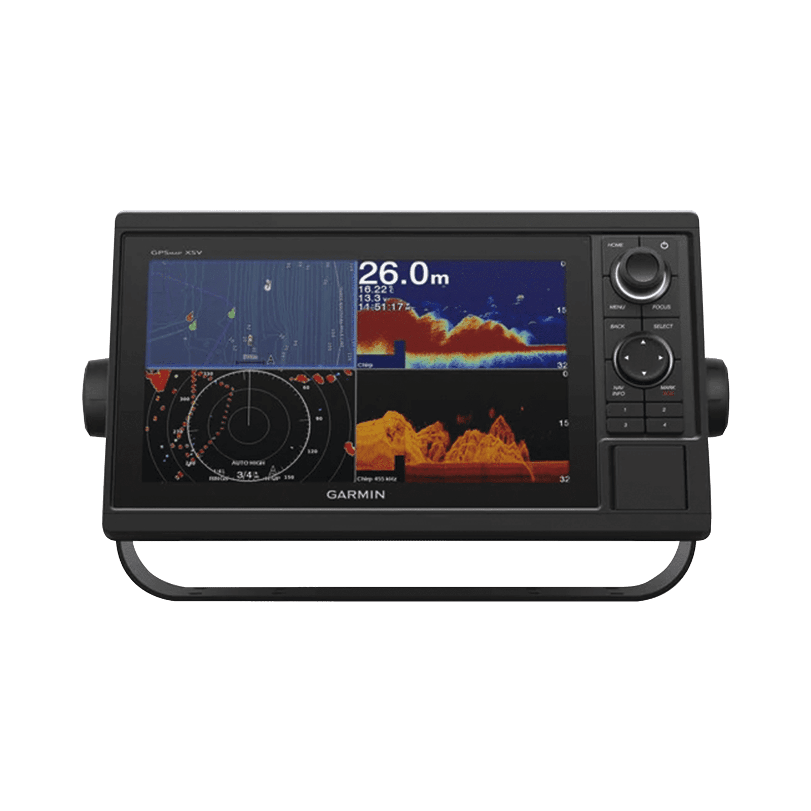 GPSMAP® 1022xsv ecosonda de 10″ SIDEVÜ, CLEARVÜ y CHIRP tradicional. 10-01740-02 - GARMIN