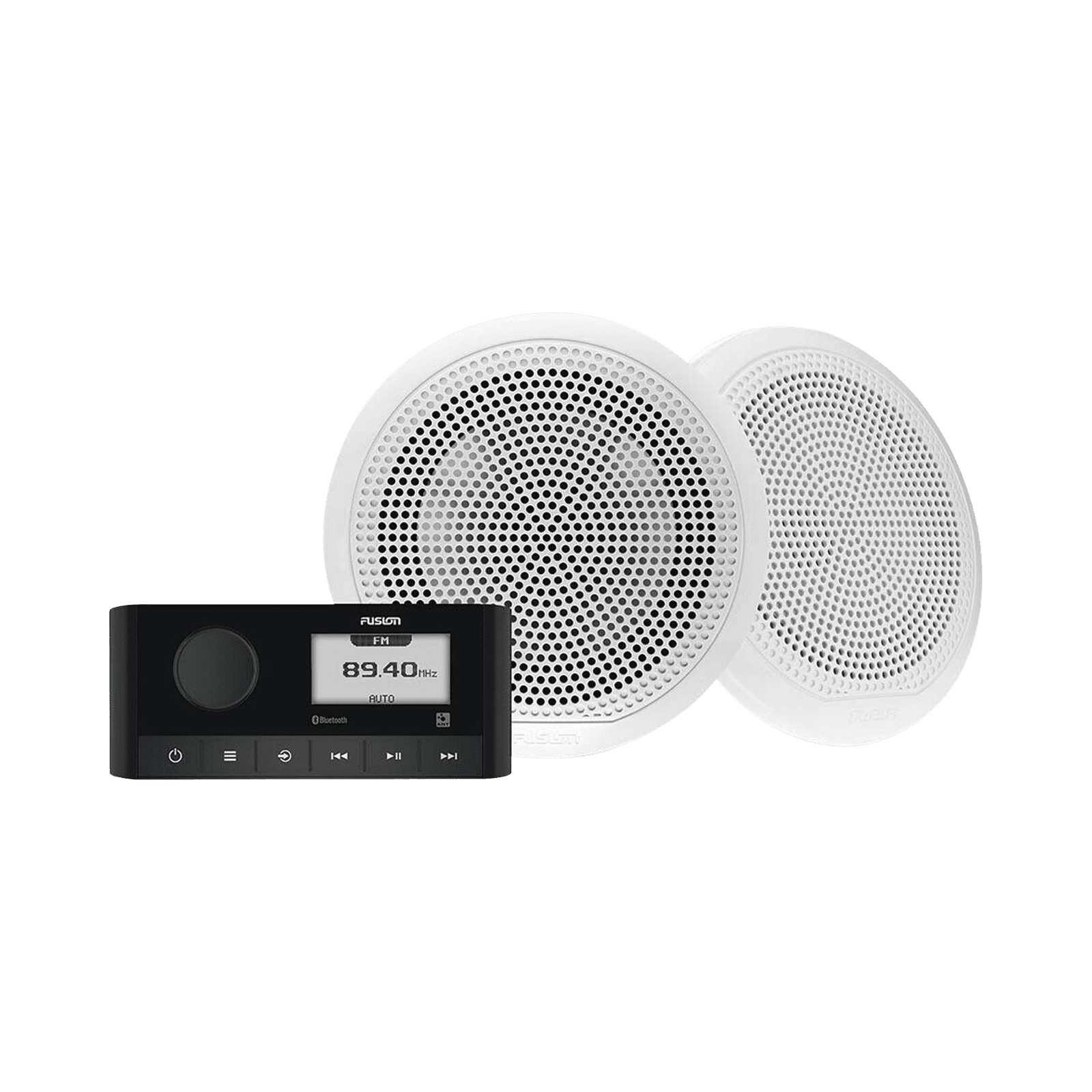 Sistema de estero marino MS-RA60 con dos bocinas de diseño clásico incluidas. 10-02405-50 - GARMIN