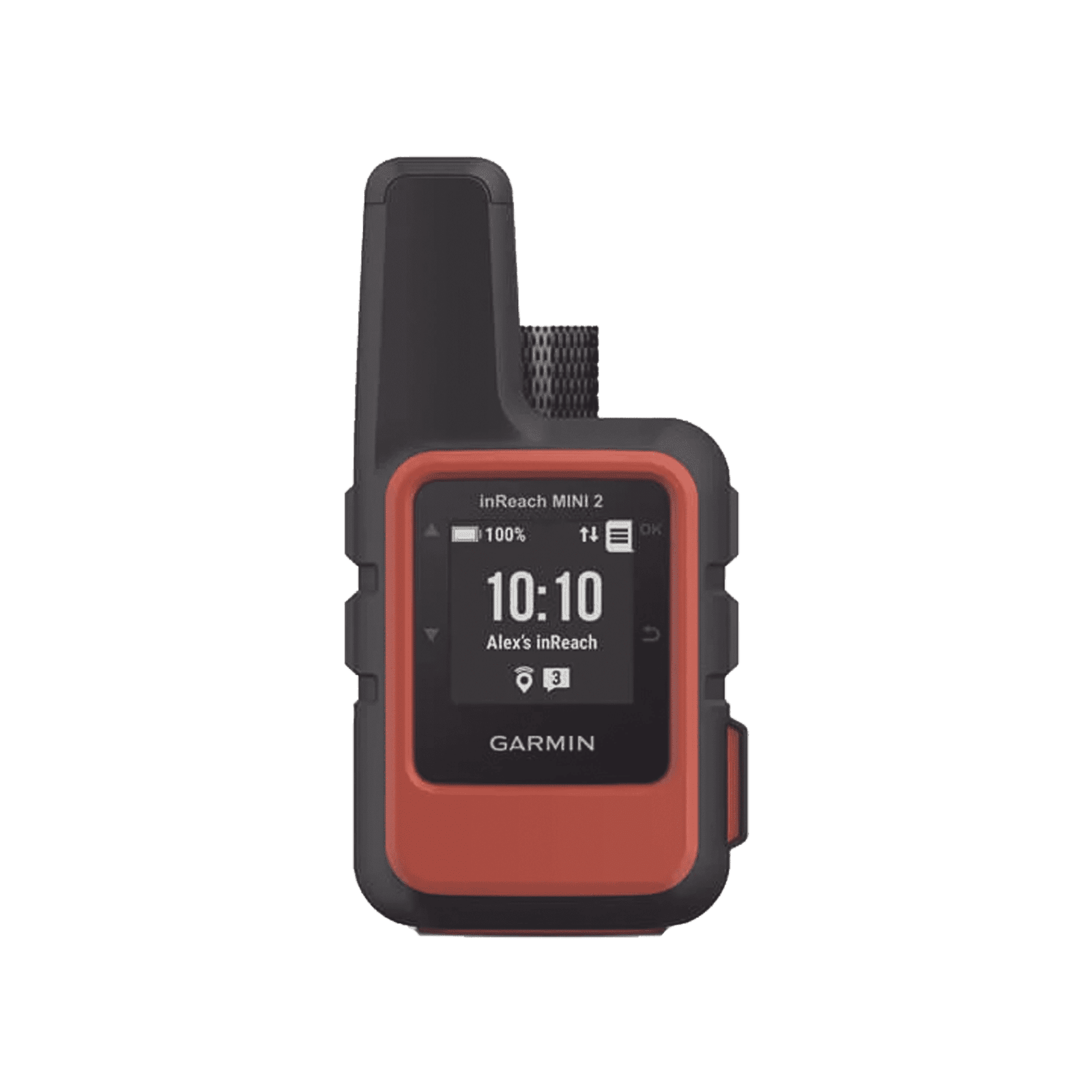 Navegador satelital InReach Mini 2 color naranja, con cobertura global mediante la red Iridium, cuenta con botón de emergencia, batería para hasta 50 horas, GPS y brujula. 10-02602-00 - GARMIN