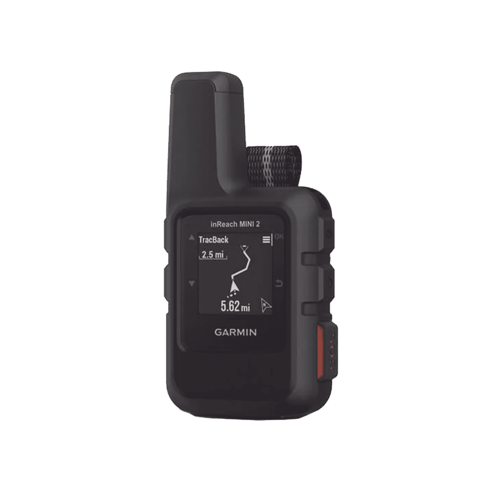 Navegador satelital InReach Mini 2 color negro, con cobertura global mediante la red Iridium, cuenta con botón de emergencia, batería para hasta 50 horas, GPS y brujula. 10-02602-01 - GARMIN