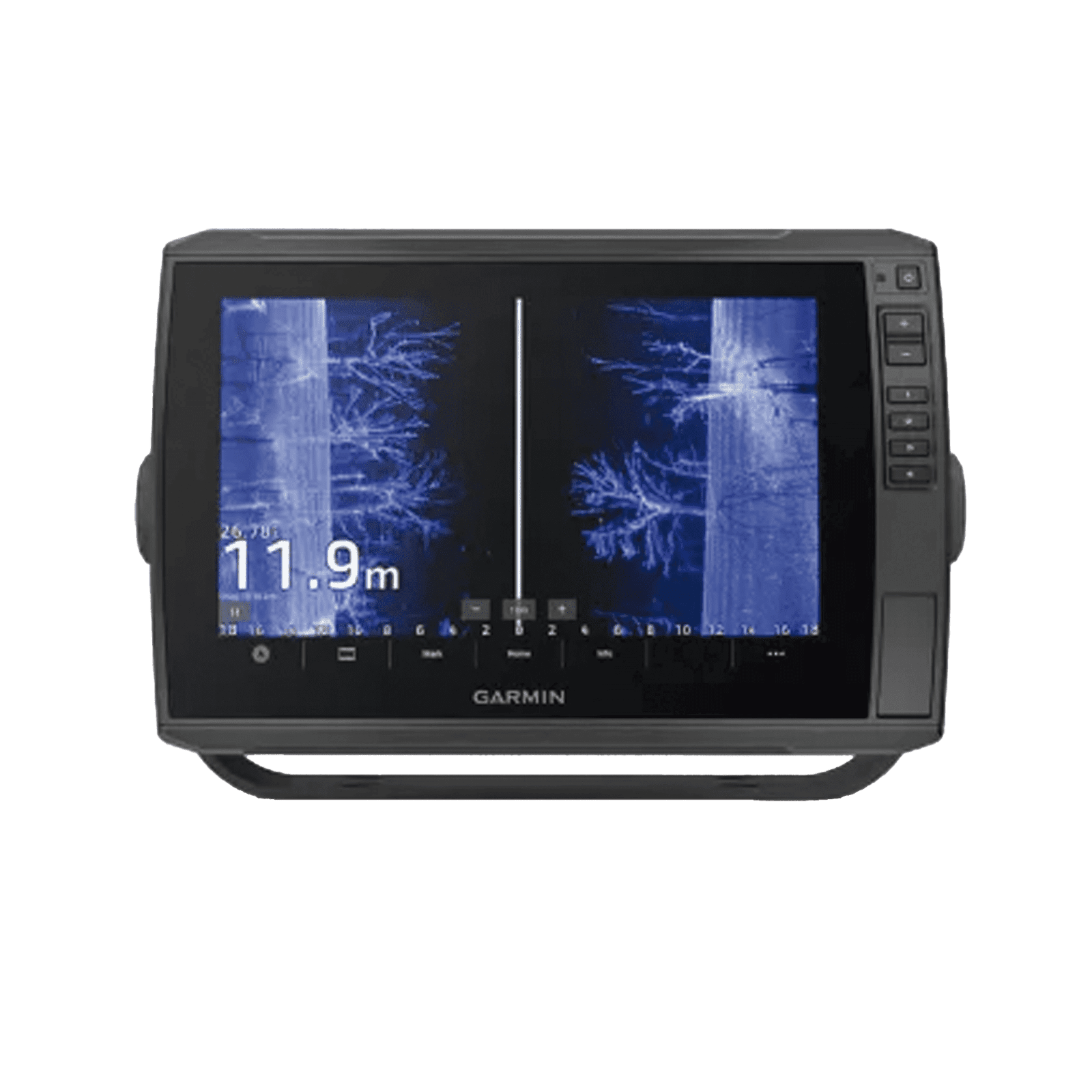 Pantalla ECHOMAP Ultra 2 102sv de 10″ sin transductor, con puerto NMEA 2000. incluye sondas de exploración ClearVü y SideVü 10-02879-00 - GARMIN